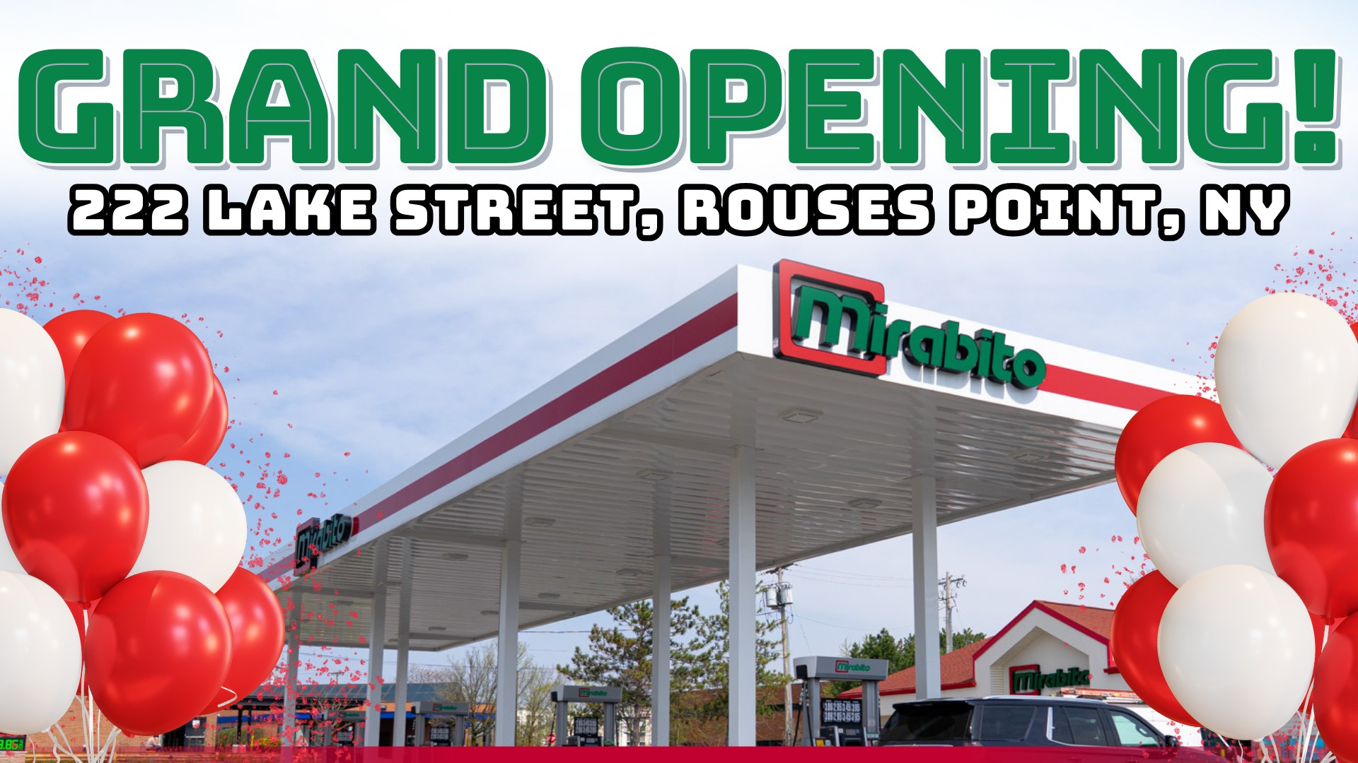 Grand Opening- Rouses Point, NY!
