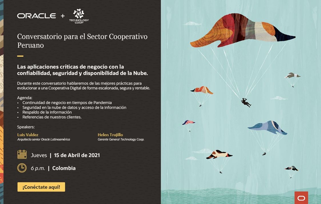 Technology Coop - ↪️↪️ INVITACION - Evento ORACLE &... | Facebook