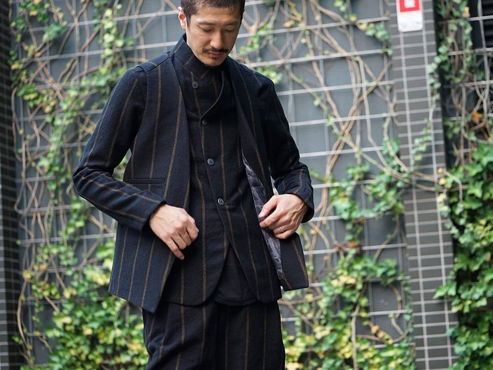 Blog Update! [DEVOA 18-19AW Faliero Sarti Virgin Wool Stripe Style 
