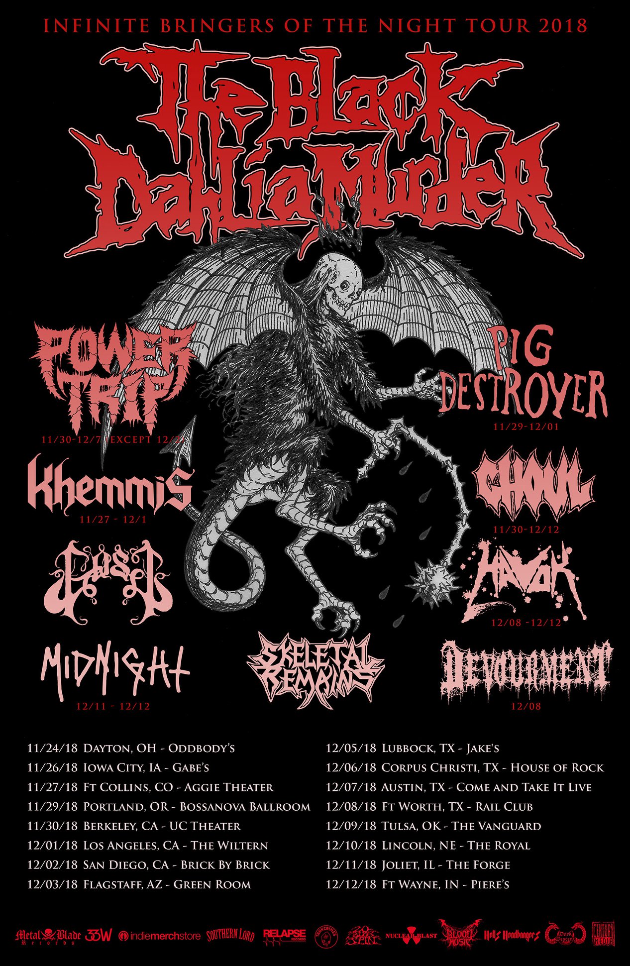 The Infinite Bringers of the Night US tour hits Portland OR