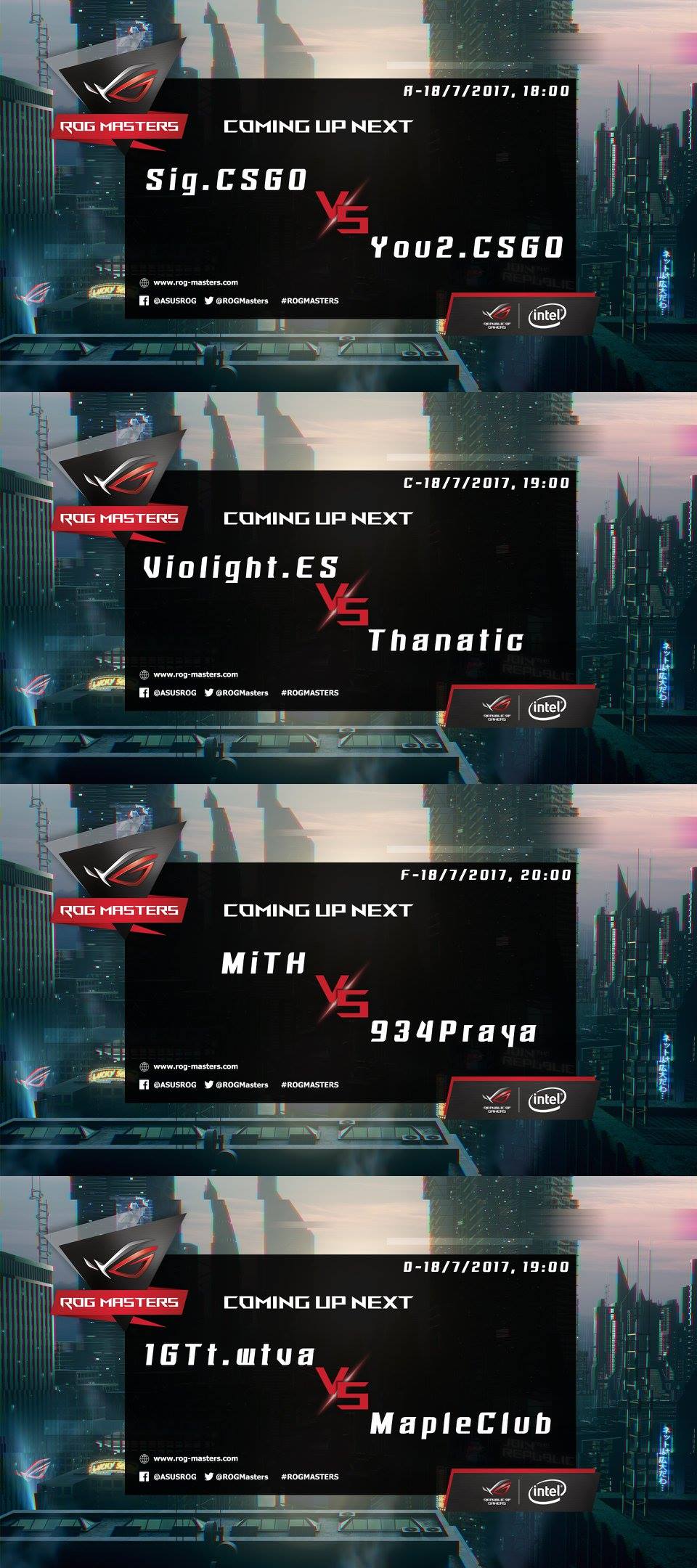Signature.CS:GO มีสดทุกวันเลยครับ ROG... - Signature Gaming | Facebook