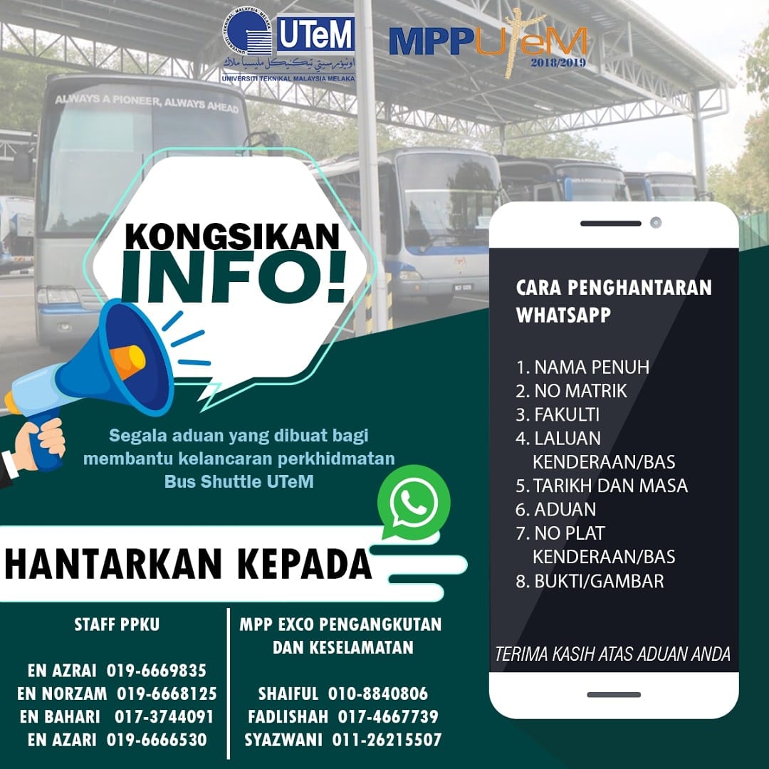 [ KONGSIKAN INFO!] [... - Majlis Perwakilan Pelajar UTeM