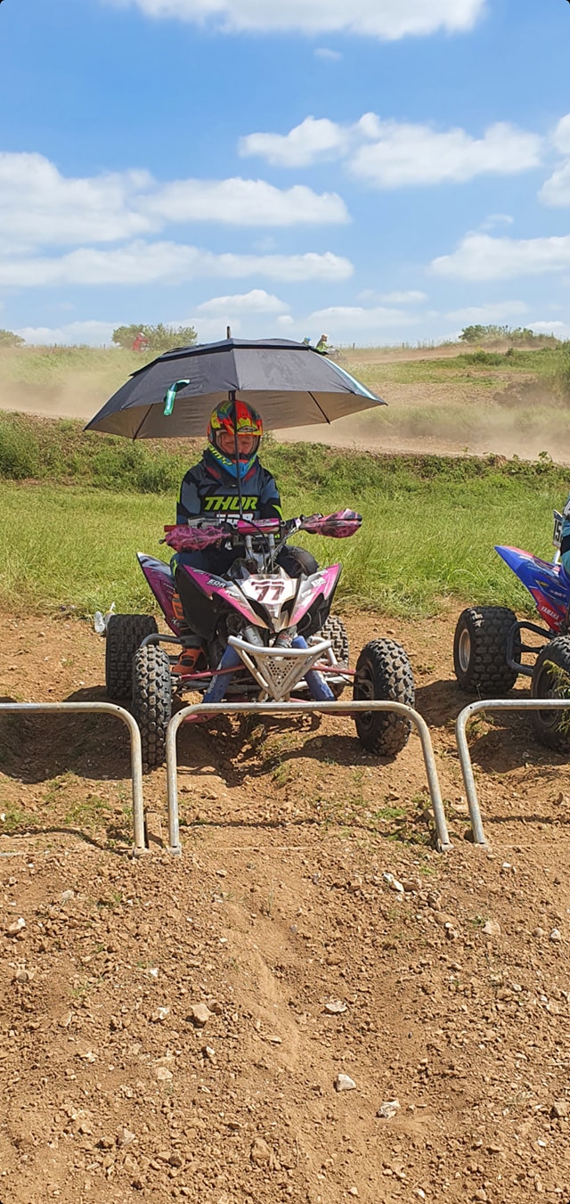 Connor Yates racing #77 - Well it was a hot one not the greatest of ...