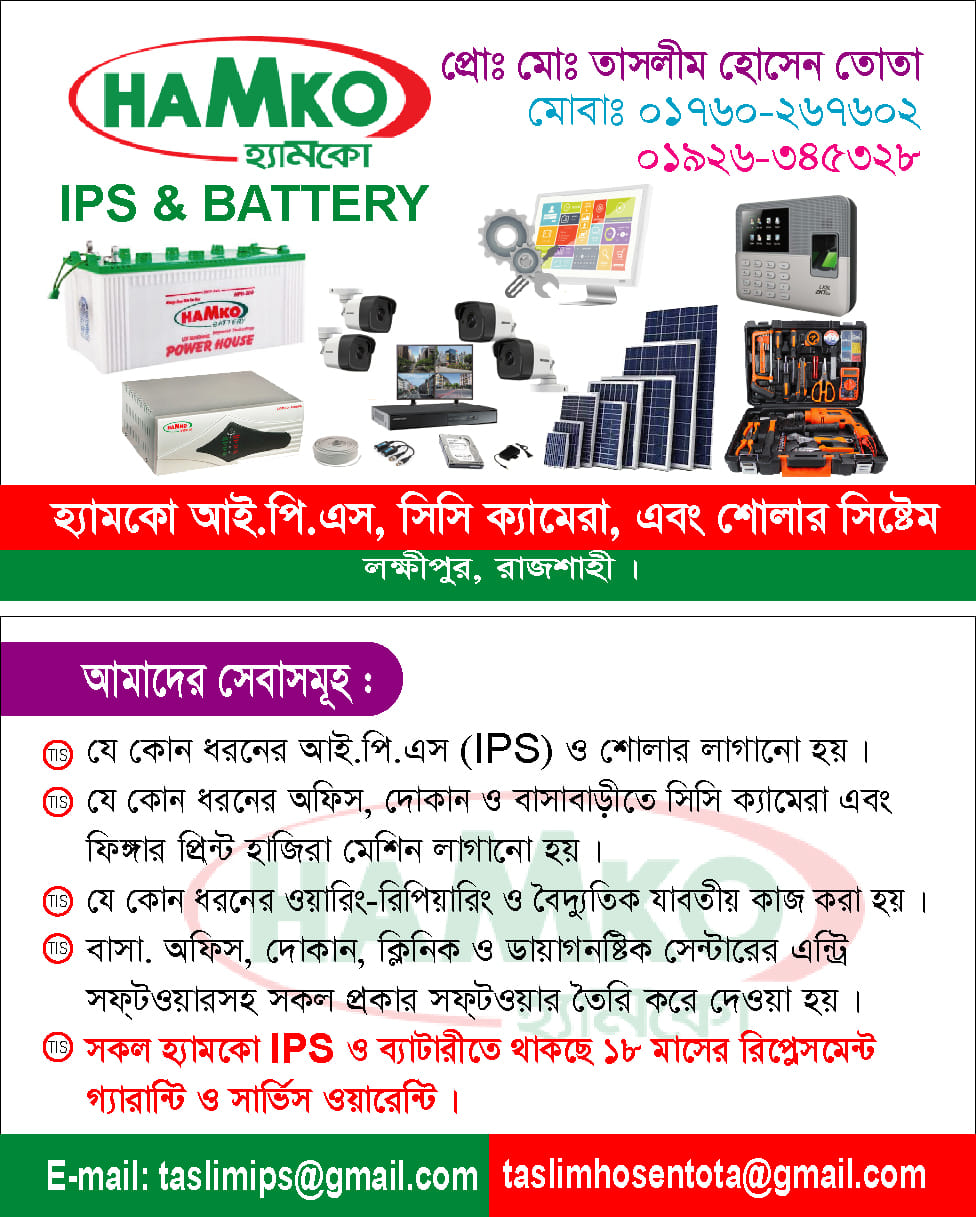 Hamko Ips Battery