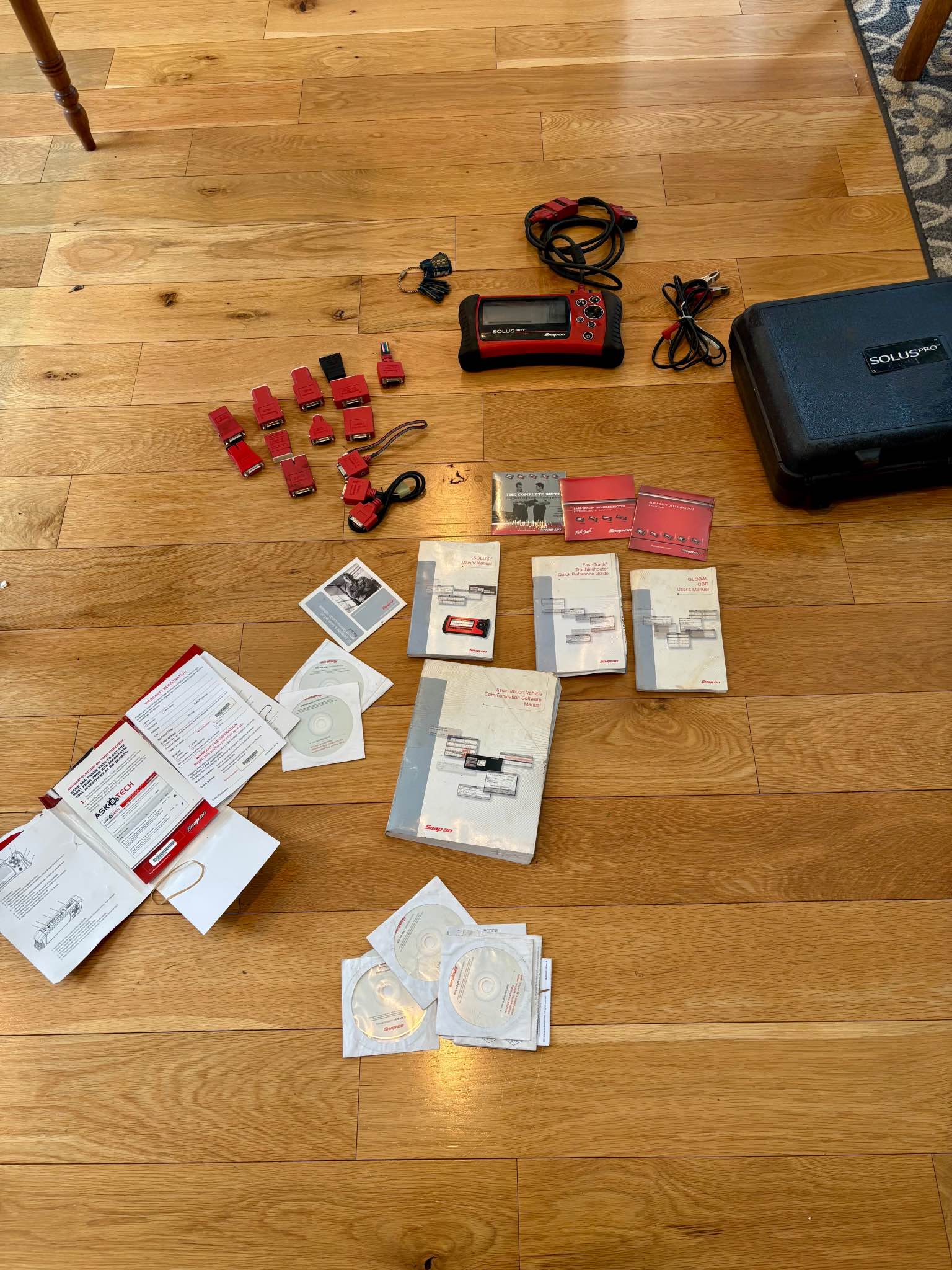 Snap-on Solus Pro EESC316 Diagnostic Scanner with Case & Manuals ...