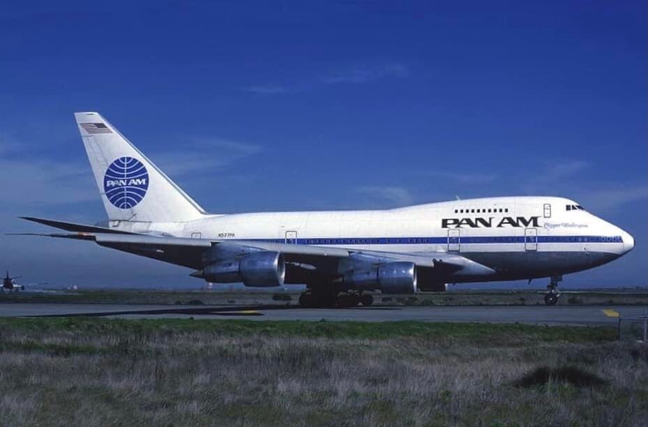 Pan Am Boeing 747SP-21, N536PA, 'Clipper Lindbergh', at London