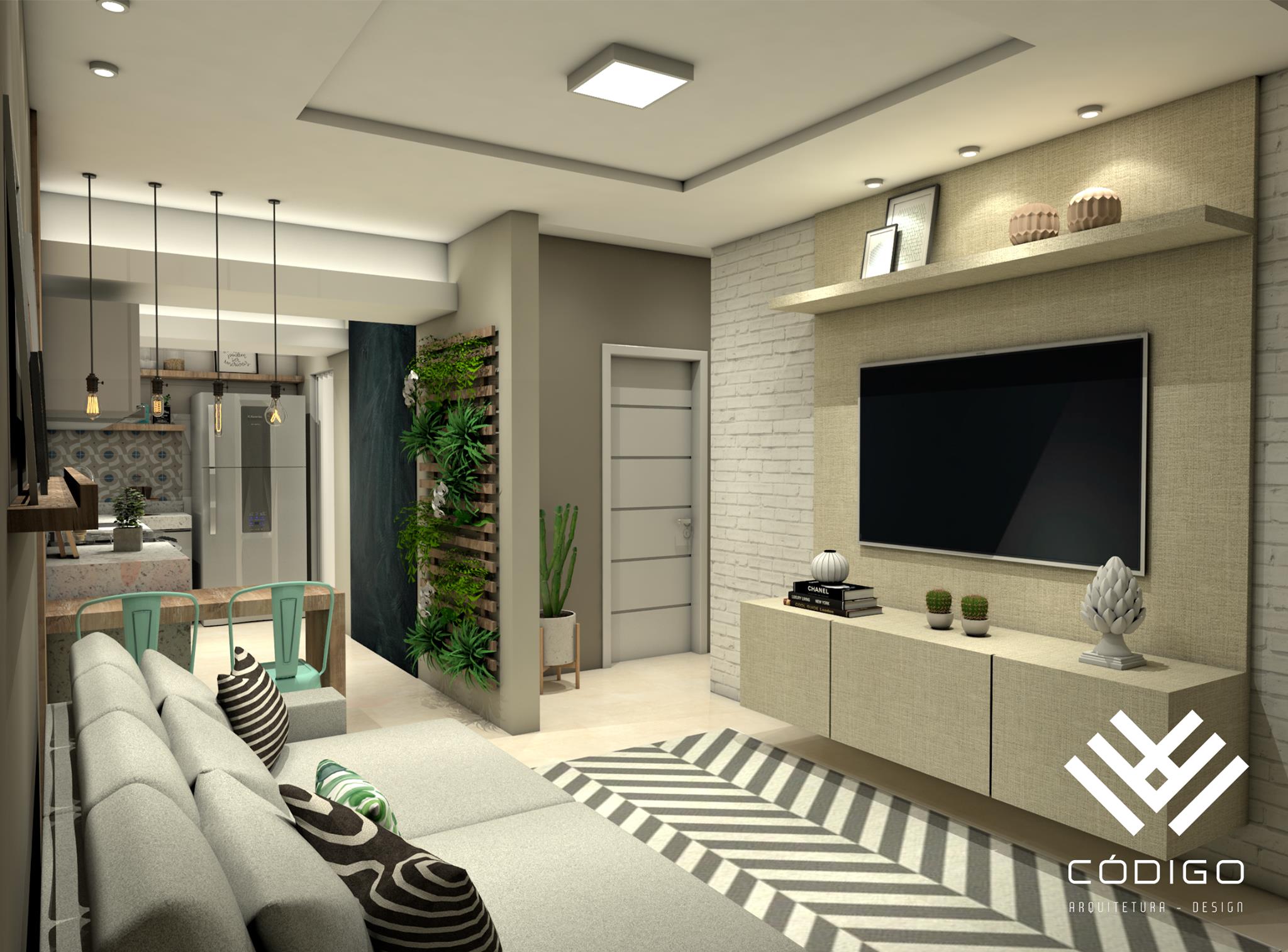 Projeto de Interiores/Detalhamento... - CÓDIGO - Arquitetura