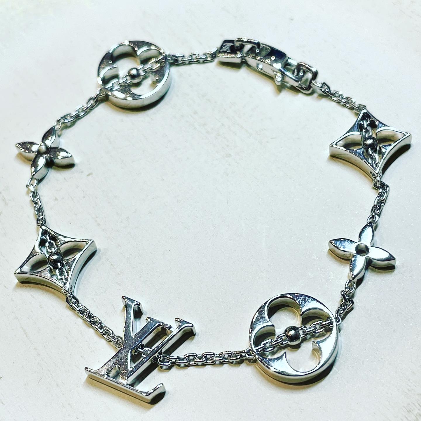 ルイヴィトン ブレスレット ブラスレ モノグラム K18WG #louisvuitton 