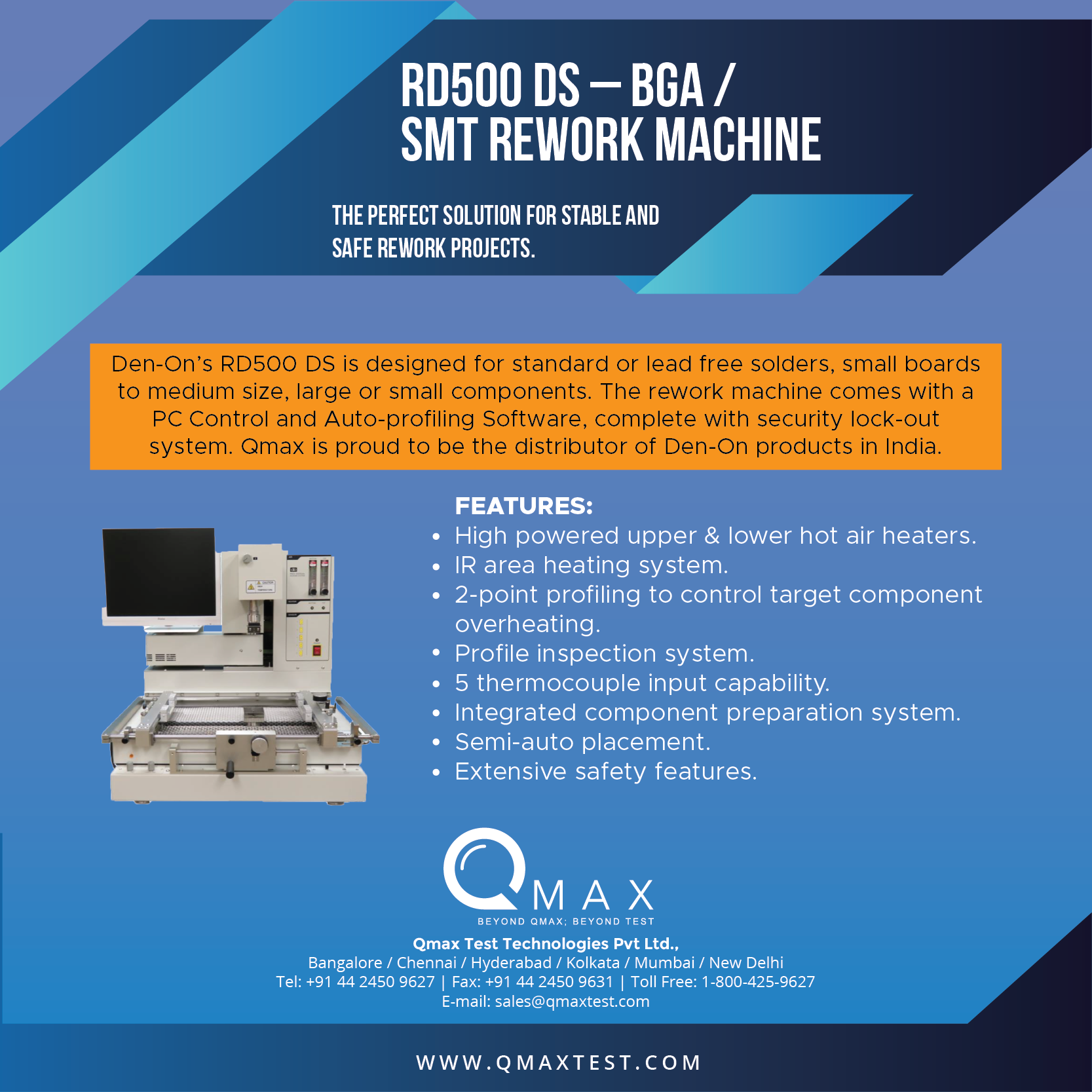 Our partners from the land of the... - Qmax Test Equipments | Facebook