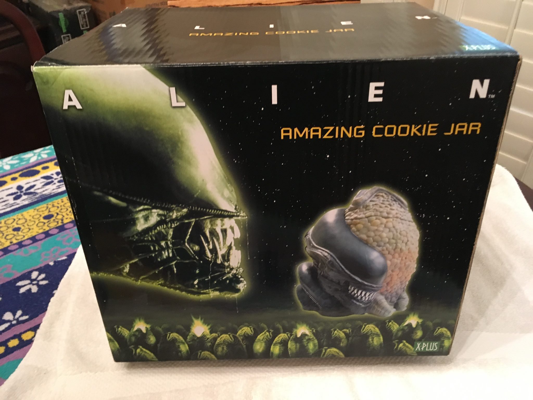 👽👽👽 The Alien Warrior Ceramic Cookie Jar has been restocked