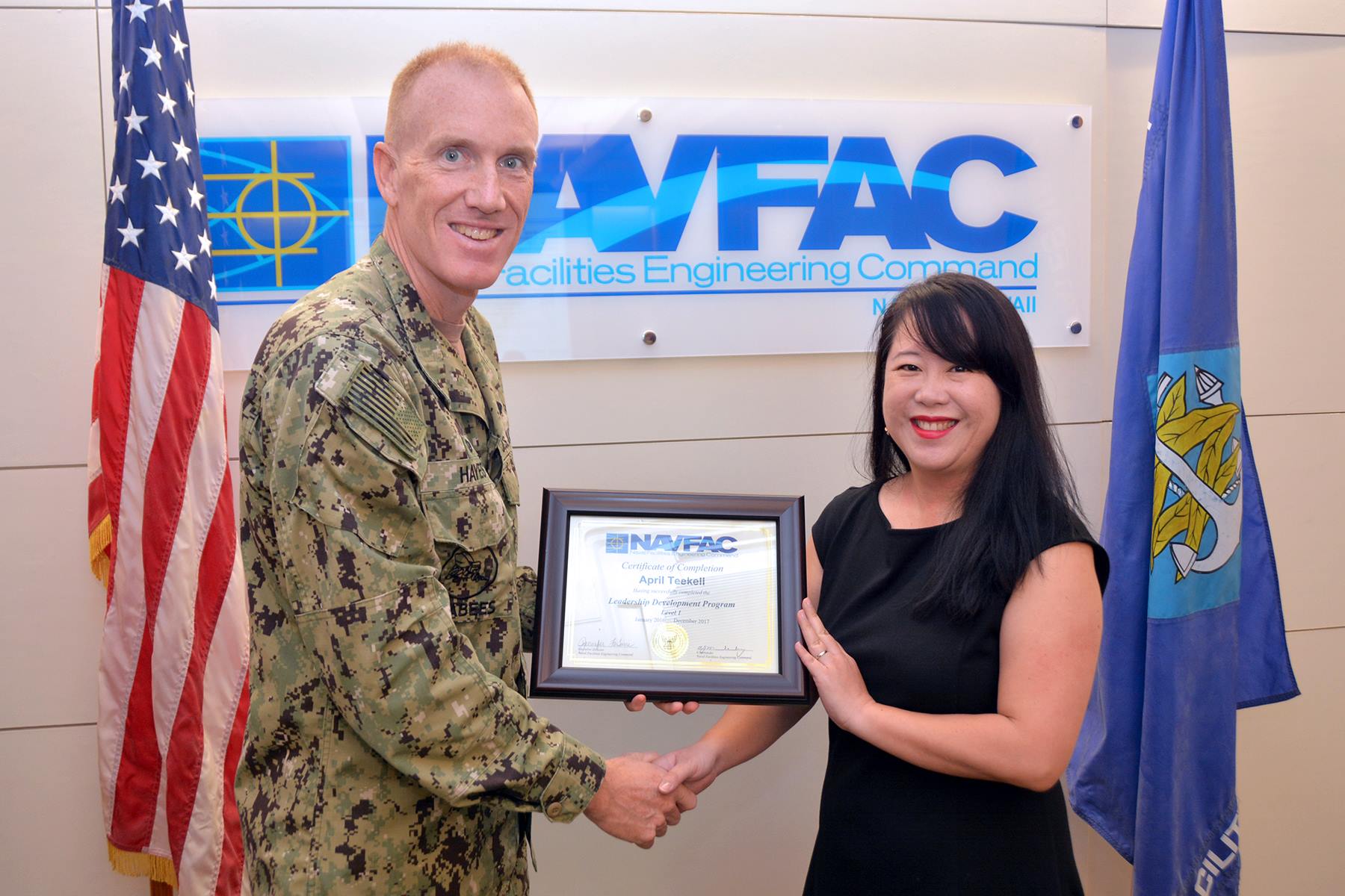 NAVFAC - PEARL HARBOR-HICKAM, Hawaii (May 16, 2018) On May 16, Naval ...
