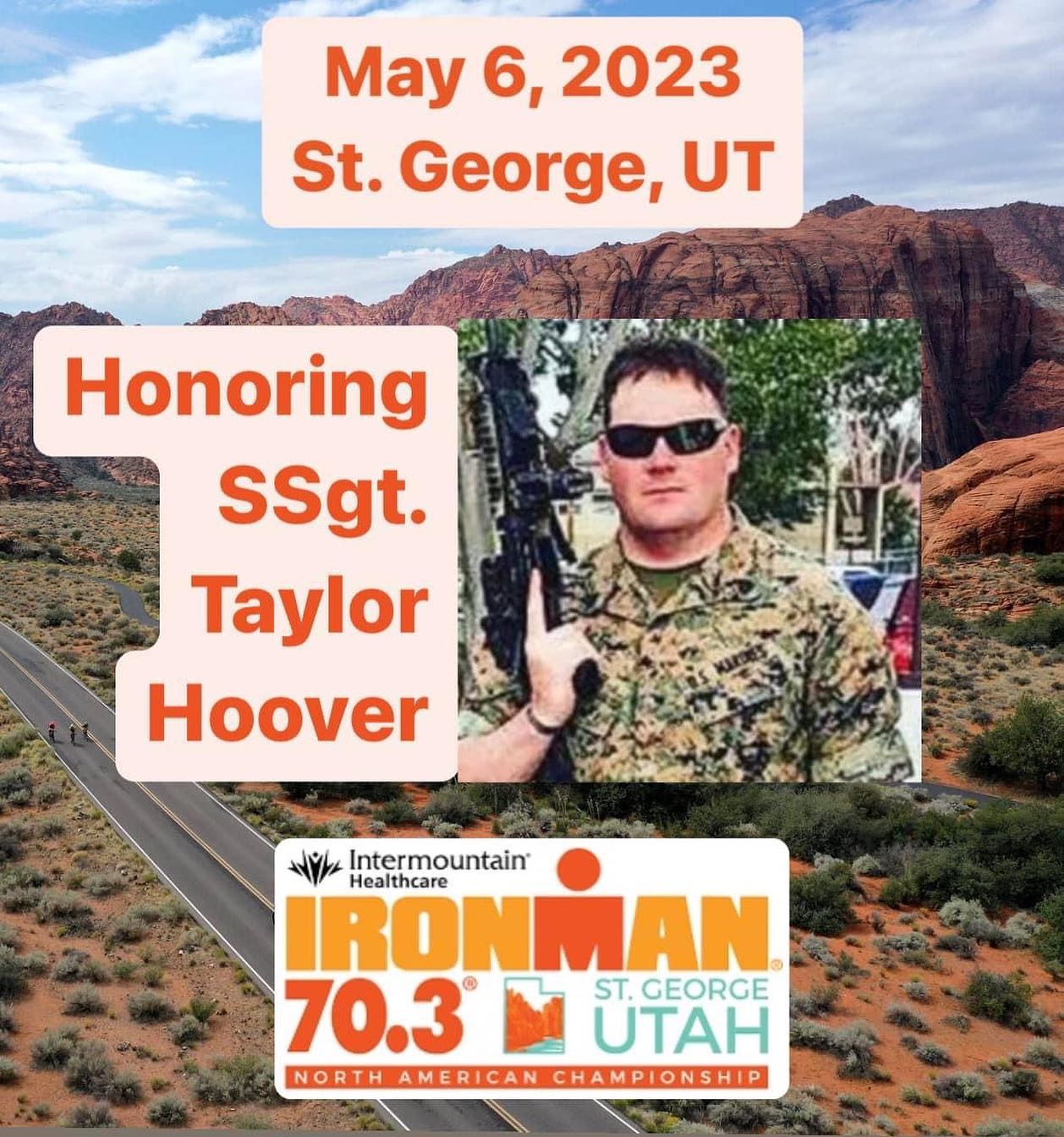 SSGT - Mark Goldman is honoring our hero May 6, 2023 in St. George Utah ...
