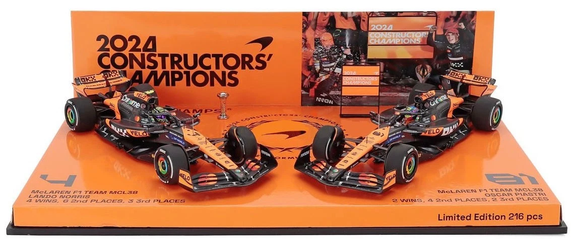 【中古】1/43 MINICHAMPS WORLD CHAMPION SET EDITION 43 SET6(2台ｾｯﾄ)「McLaren COLLECTION」[79][240017680426] We have just received Minichamps' 1:43 two-car set commemorating