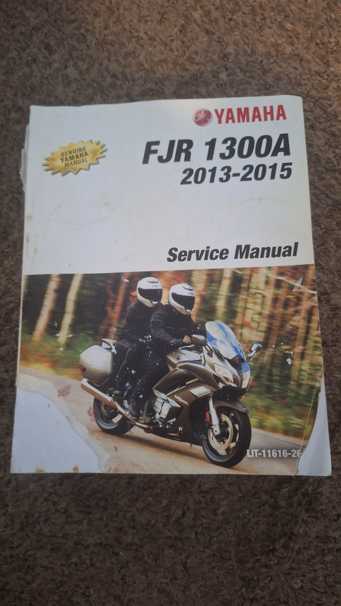 Yamaha FJR1300 service manual and brake switches for sale