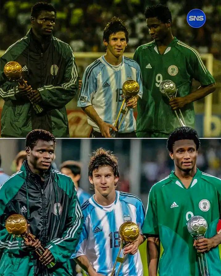 Lionel Messi,Mikel, and Taye Taiwo dominated the 2005 FIFA World