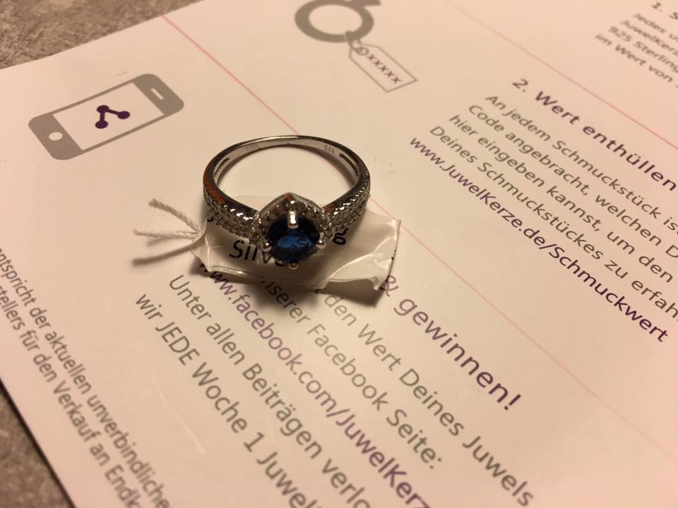 JuwelKerze - Was sagt ihr zu diesem multicolor Ring? 💍 😍 💎💎💎 www. JuwelKerze.de 💎💎💎