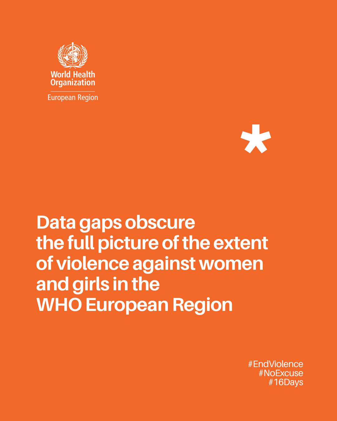 Official data capture... - WHO Regional Office for Europe | Facebook