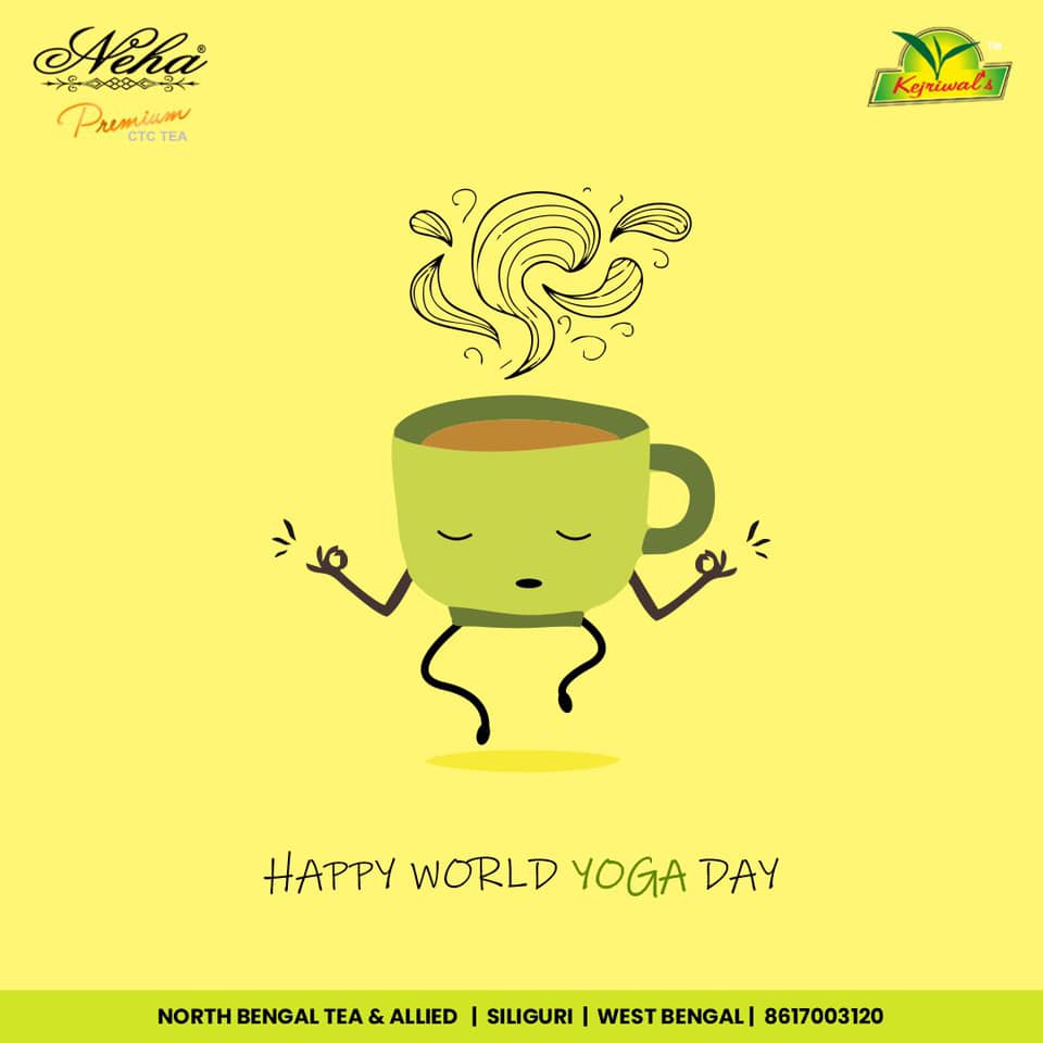 NEHA TEA - Yoga & Tea - a match made in heaven. Sip on a... | Facebook