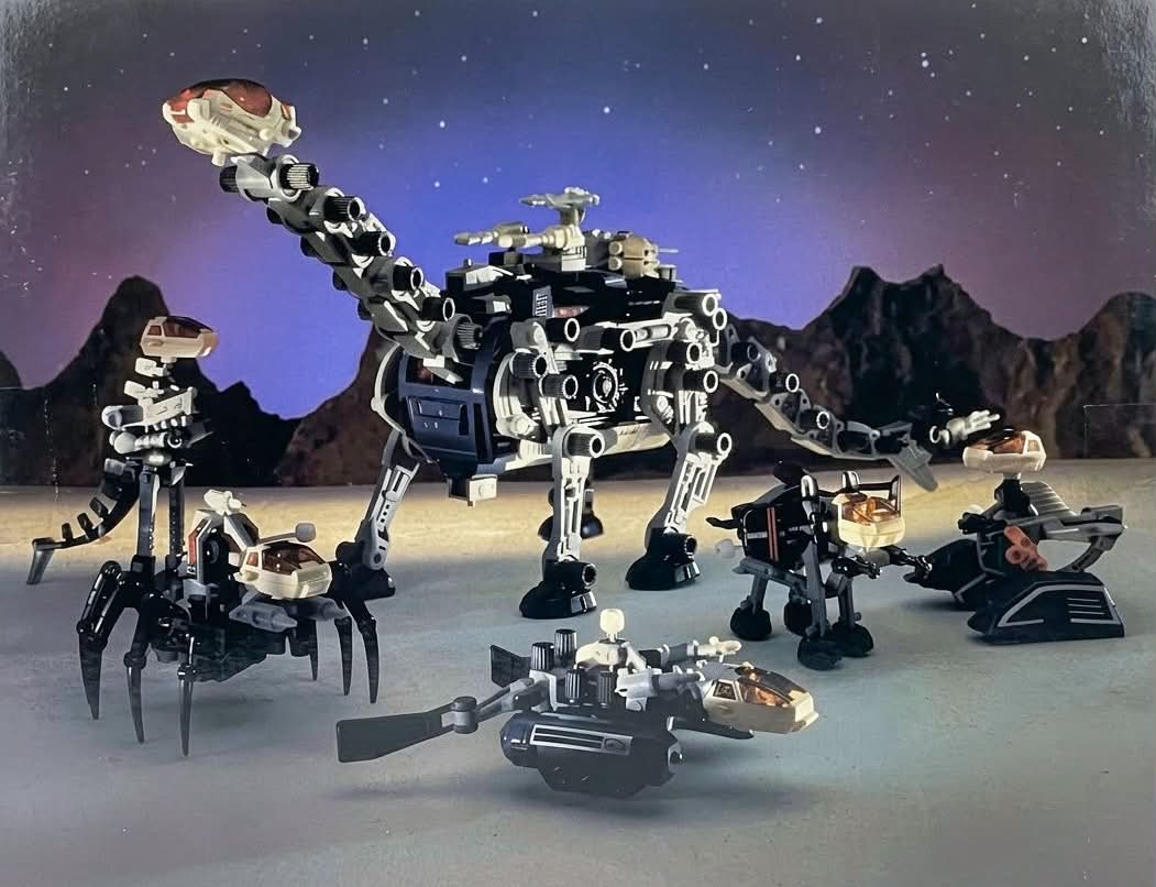 Giant ZRK Zoids 1983 diplodocus toy by Tomy