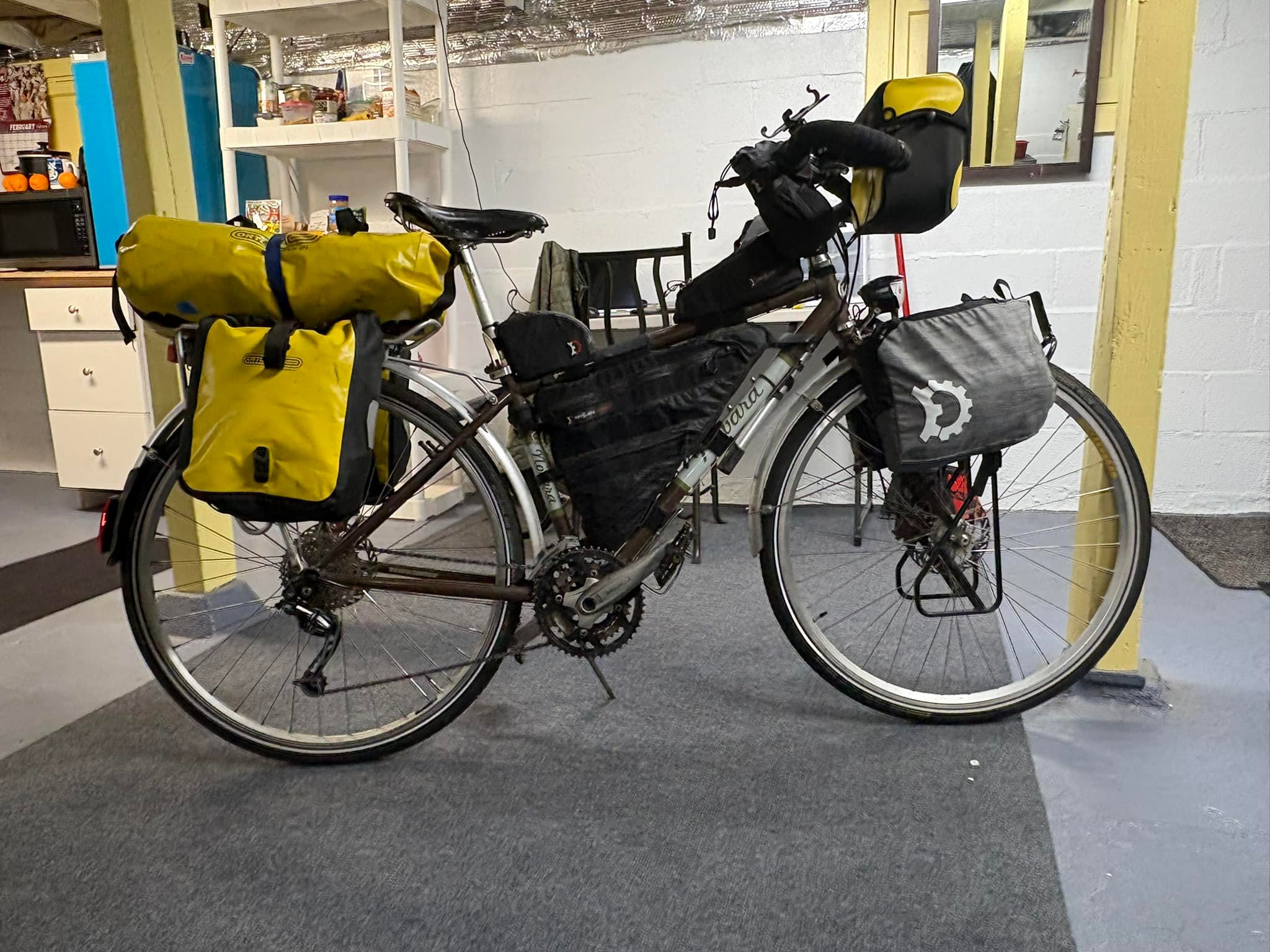Cycling from Anacortes, WA to Portland, ME on a Novara Safari