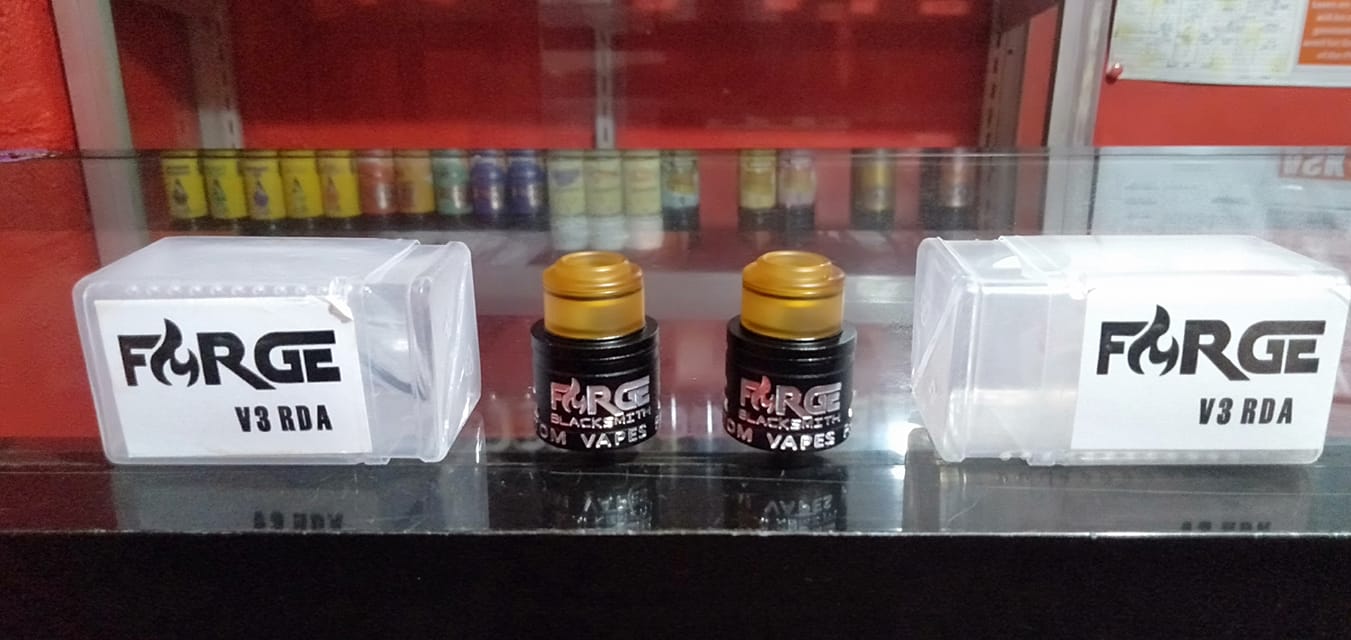 JZMG VAPE SHOP - FORGE V3 RDA 1:1-350 pesos lang with free... | Facebook