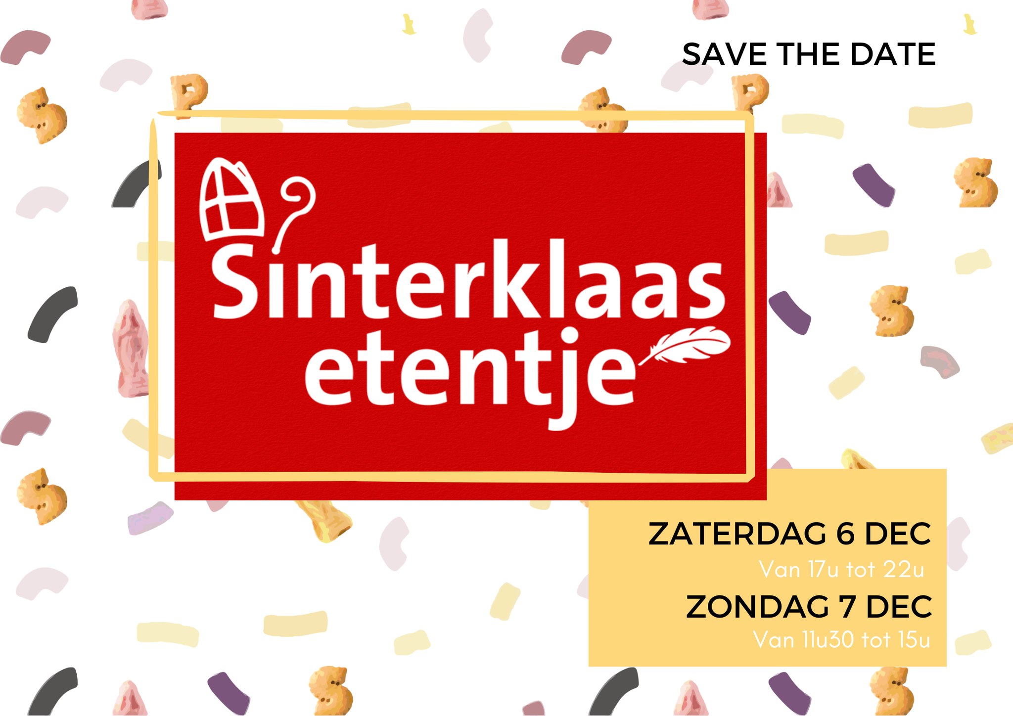 Sinterklaasetentje KSA en Scouts Merchtem