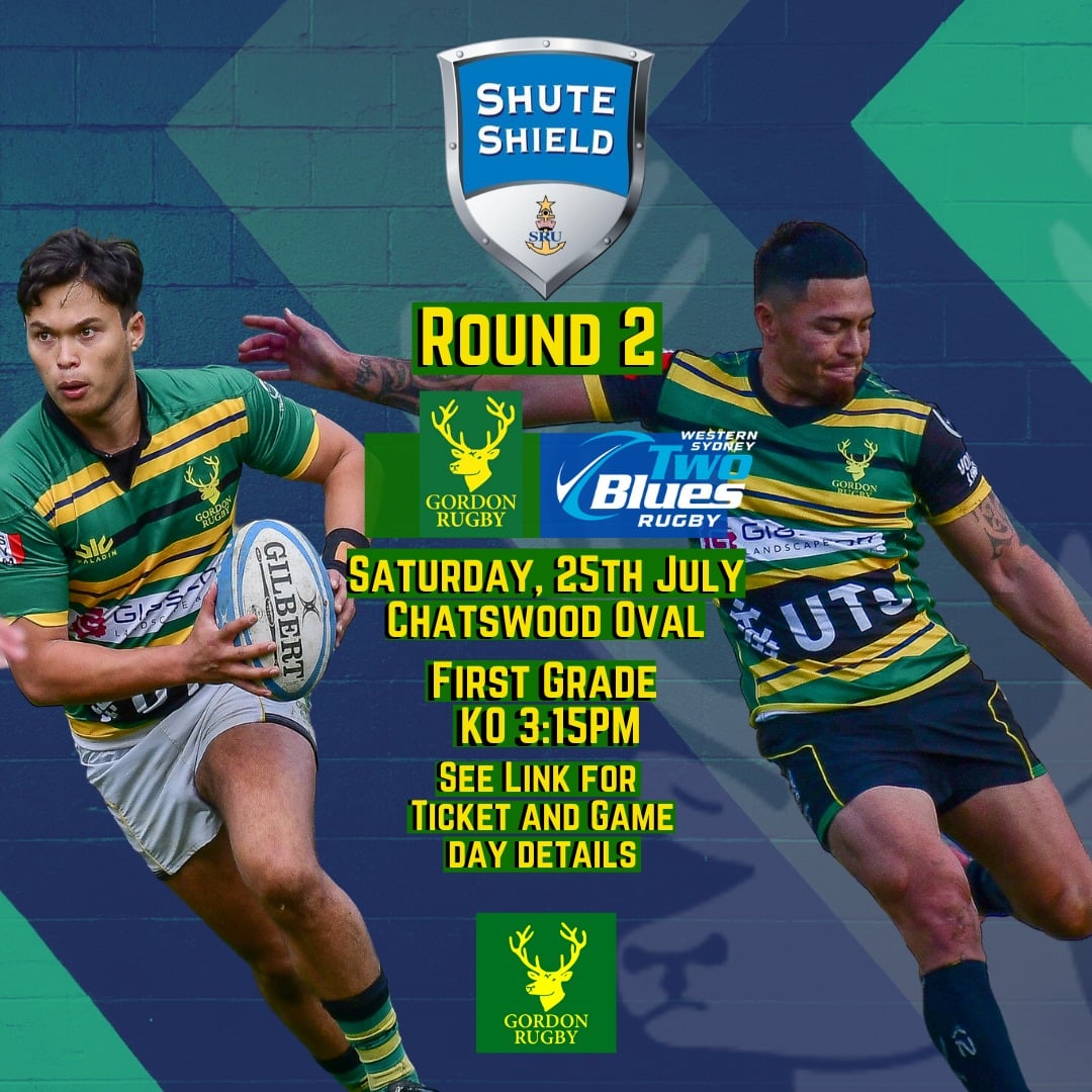 Gordon Rugby - The Highlanders - Round 2 vs Two Blues Rugby and ...