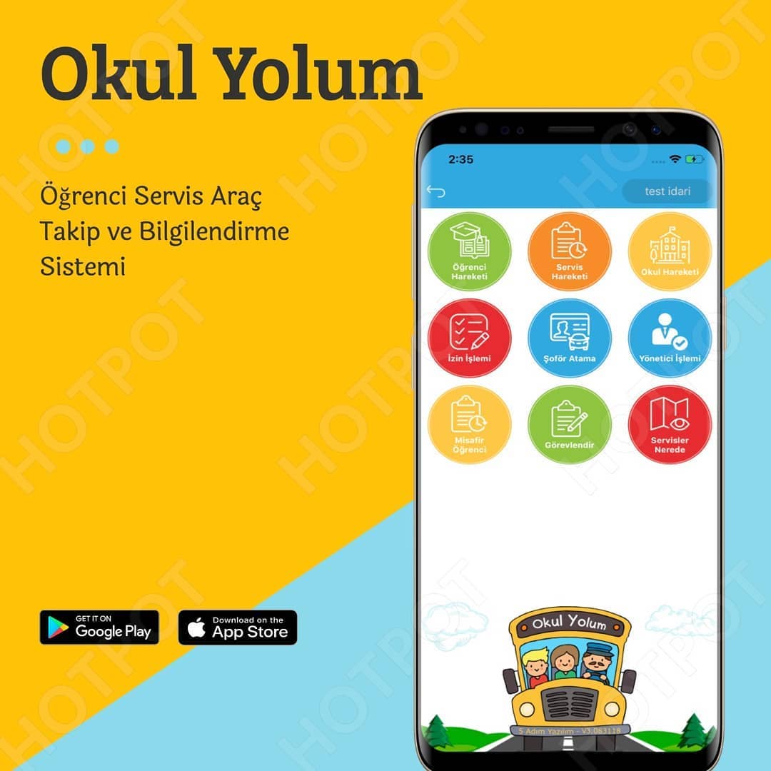 Okul Yolum Öğrenci Servis Takip - Okul servislerinin okul tarafından ...