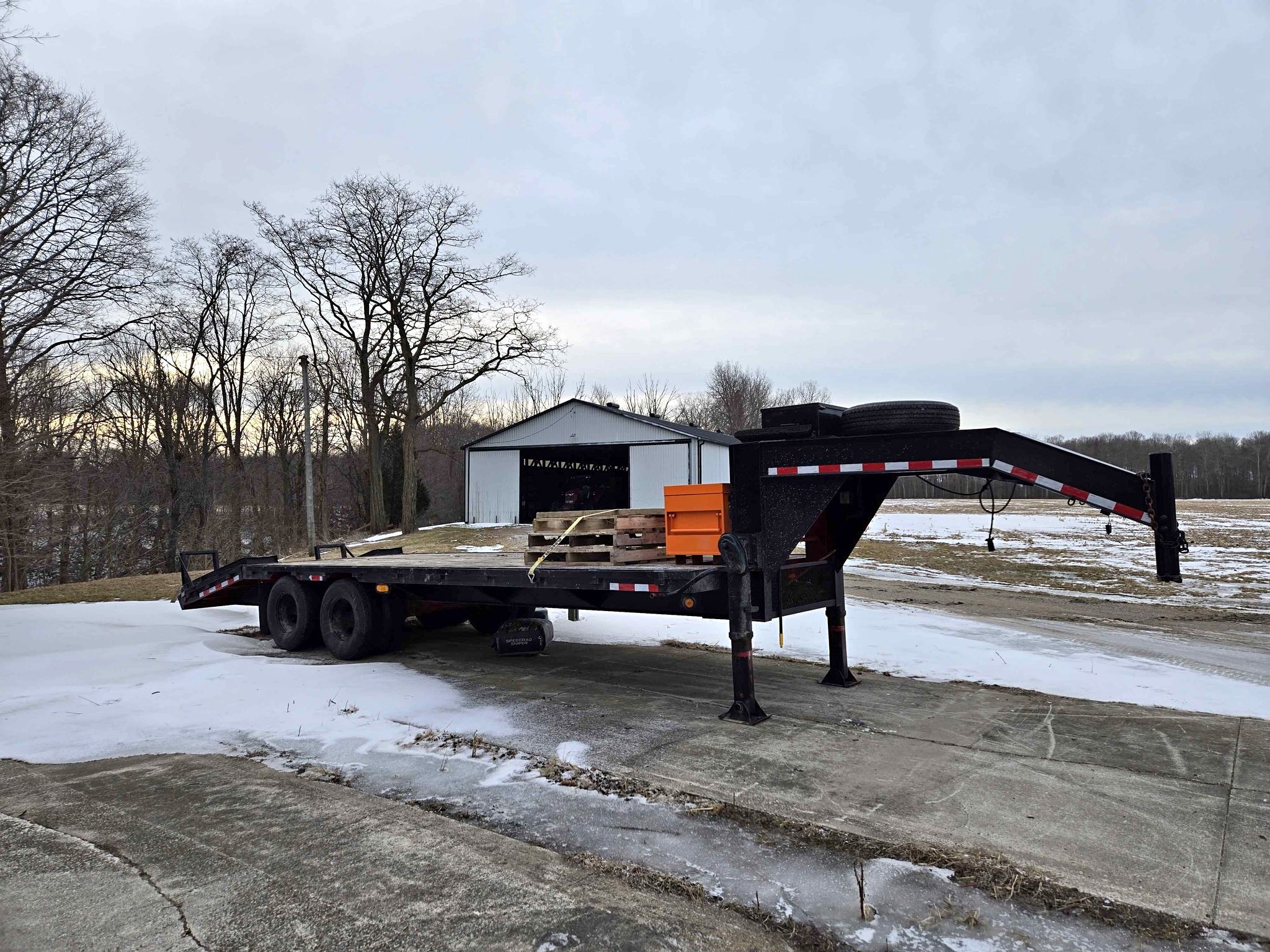 2016 25 Foot Gooseneck Equipment Trailer - Trailers - St. Thomas ...