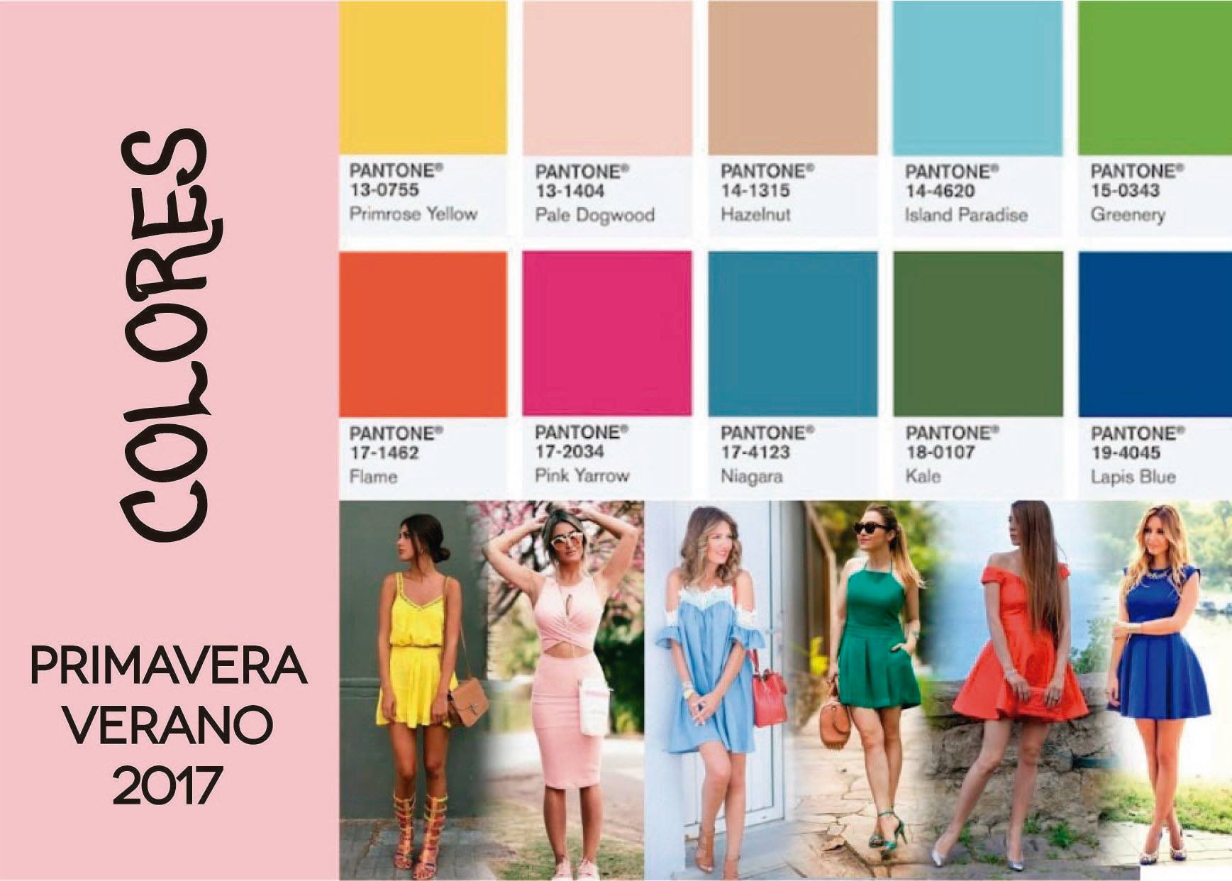 Datesa - 10 colores de moda para la primavera verano 2017 Fashion Color ...