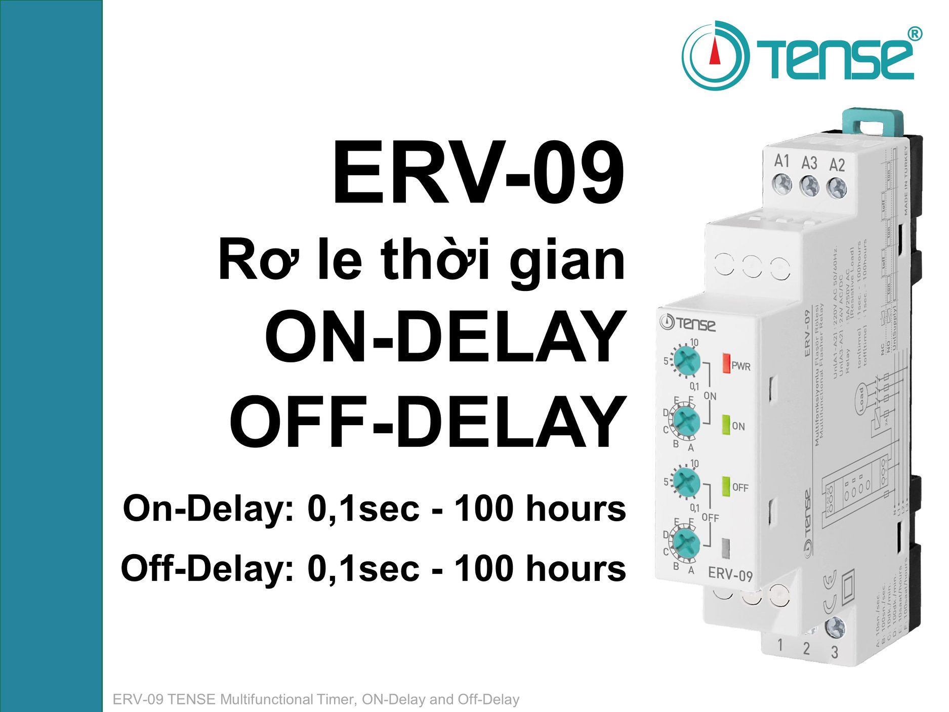 TENSE Vietnam - Rơ le thời gian ON-Delay & OFF-Delay Timer... | Facebook