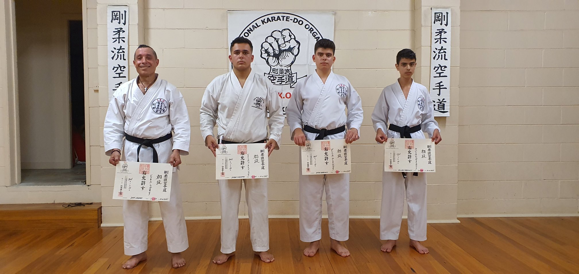 BLACK BELT CERTIFICATES... - IKO Goju Ryu Karate-Do Australia