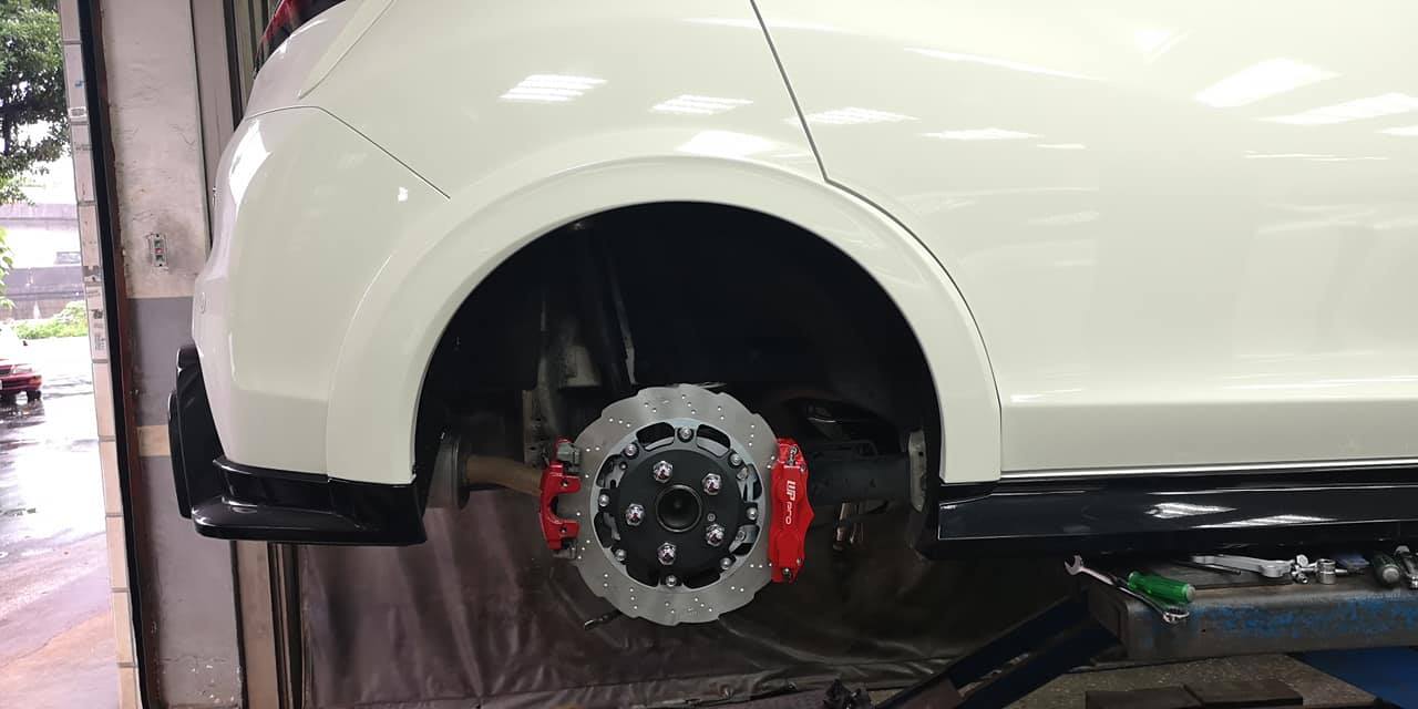 Winnerpower 煞車王 - Honda civic type R Fk2 Rear system....