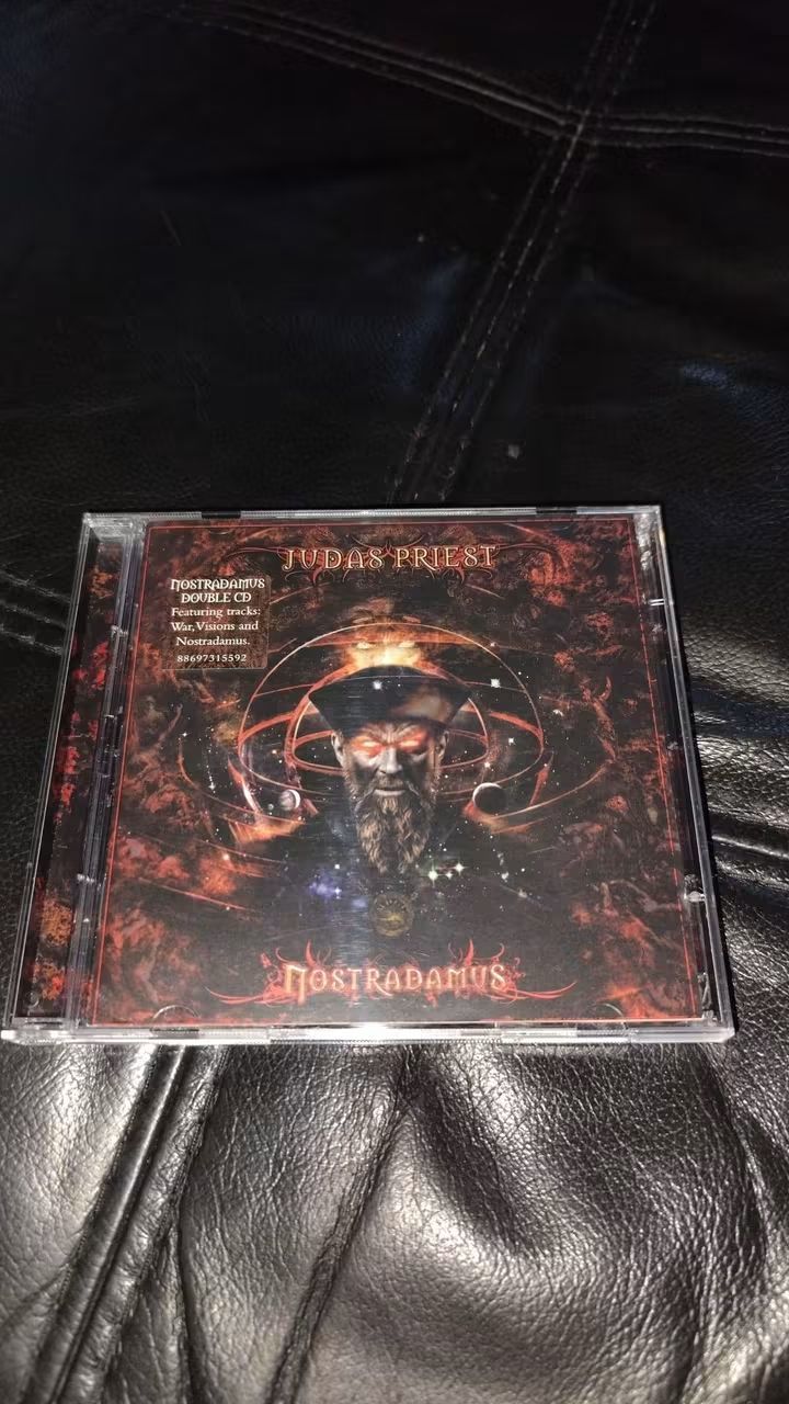 Judas Priest - Nostradamus Bosxet signed by Rob Halford & KK