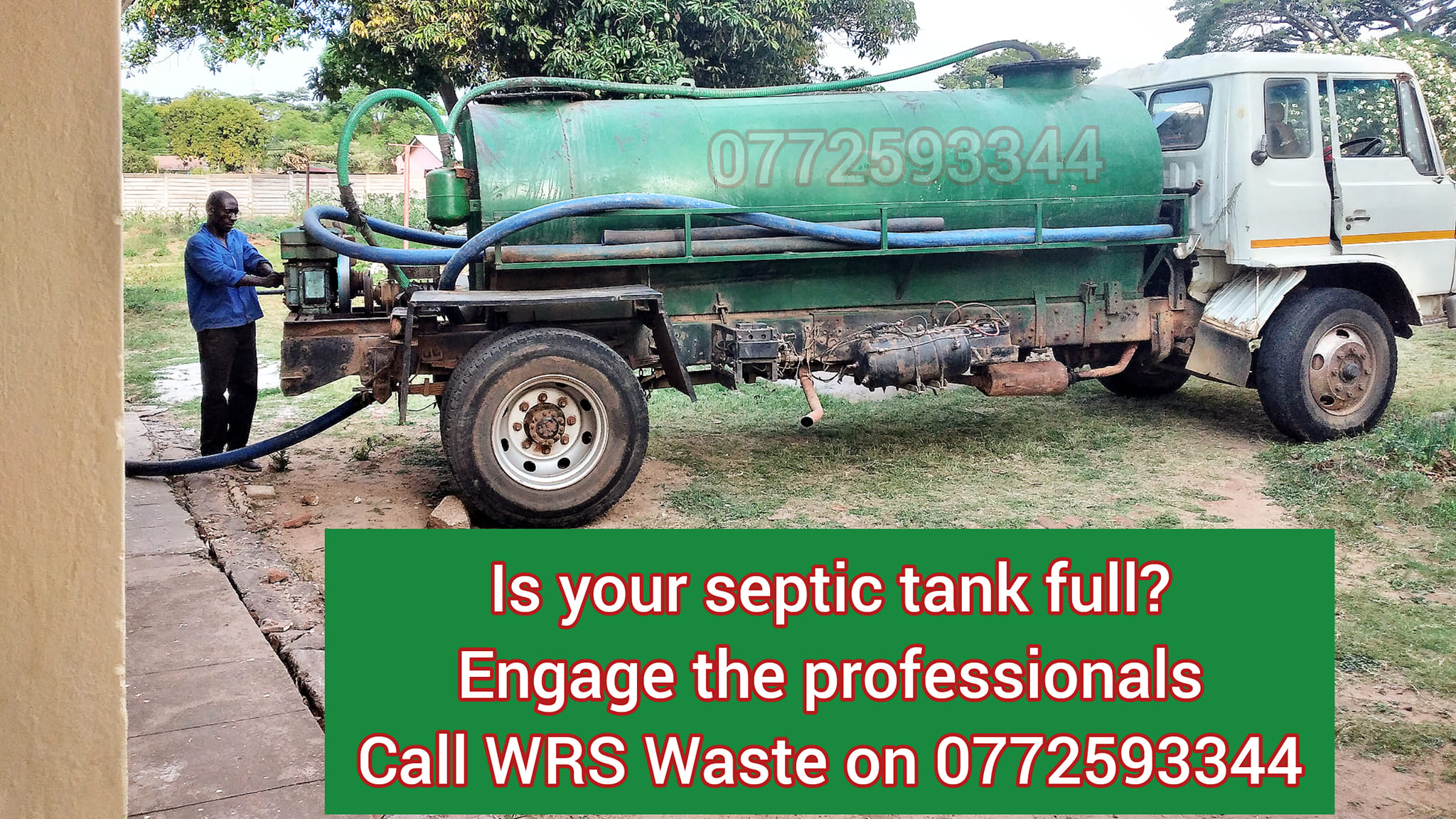 Picture of Septic Tank Draining Harare