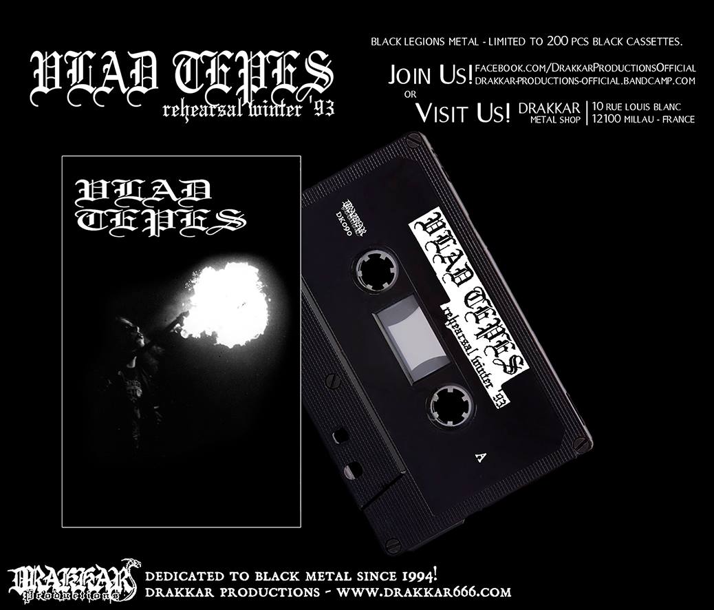 VLAD TEPES 4枚セット ブラックメタル NOW AVAILABLE ‼ VLAD TEPES - full discography on vinyl!!! ⚔️For