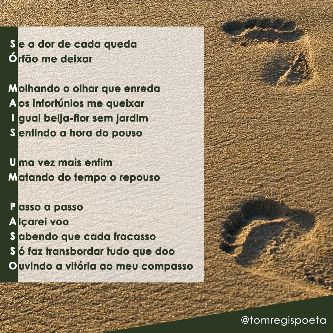 Tom Regis - Poesia #poesia #poema #literatura #pensamento #poeta # ...