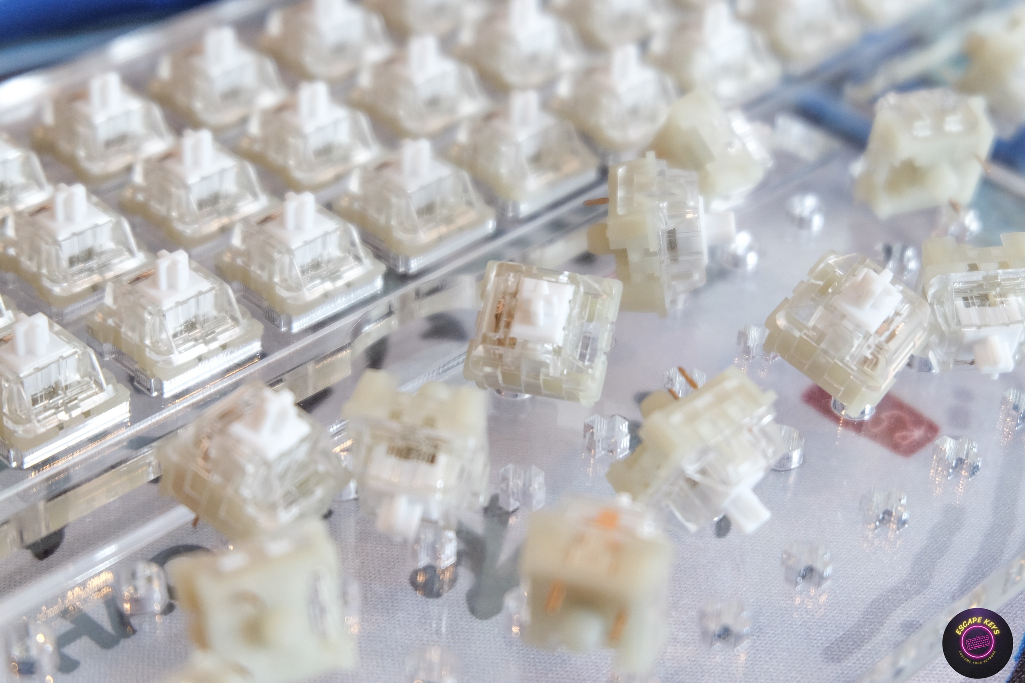 Escape Keys บริการลูปสวิตช์ & ประกอบCustom Keyboard