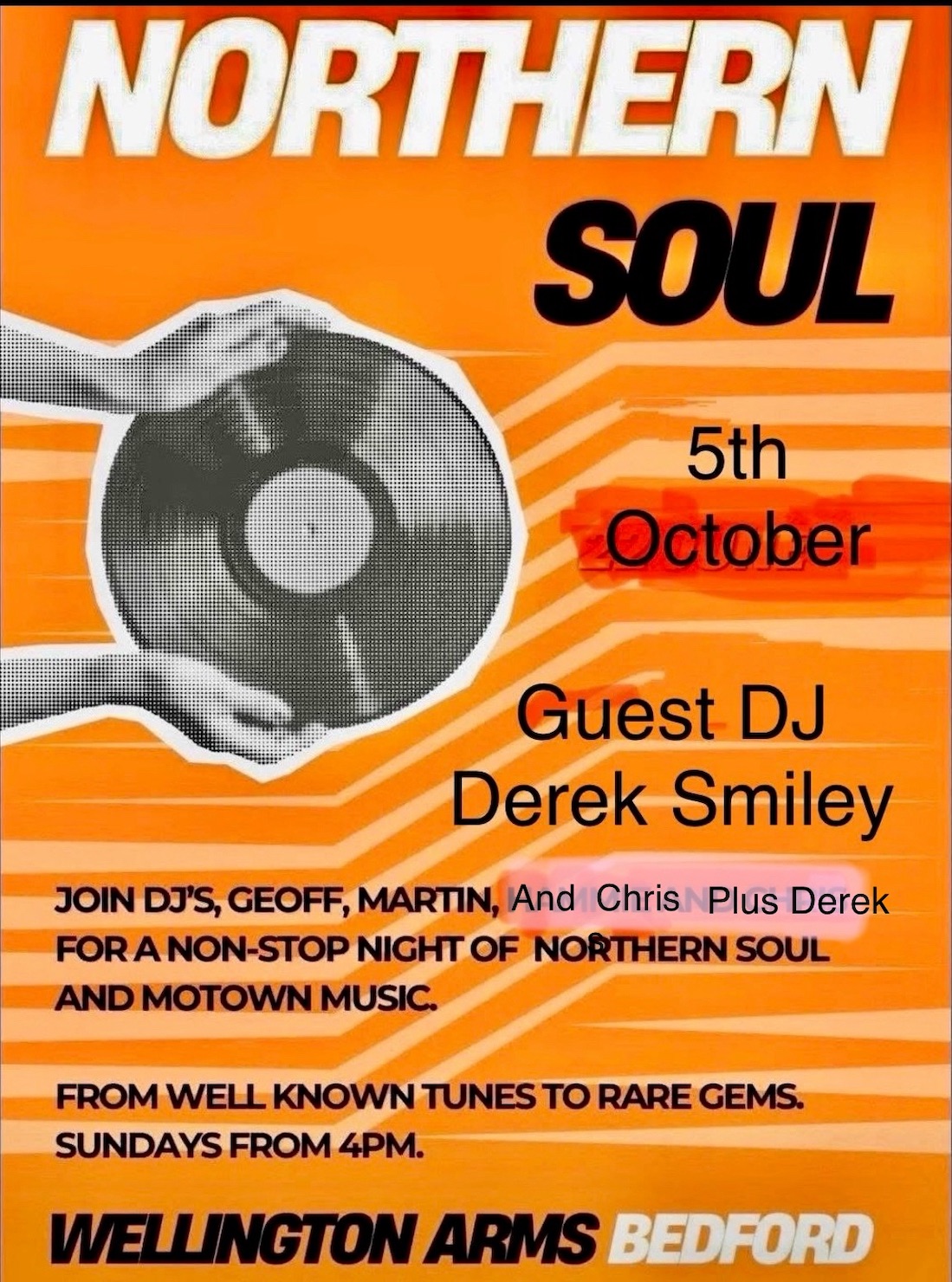 Wellington Arms Sunday Soul sessions 40-42 Wellington Street Bedford ...