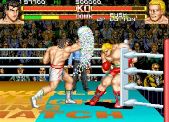 Funky boxers ps1 3d style fighter game