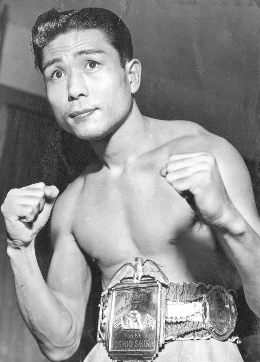 白井義男・元世界フライ級王者」 1952年（昭和27年）ダド・マリノに