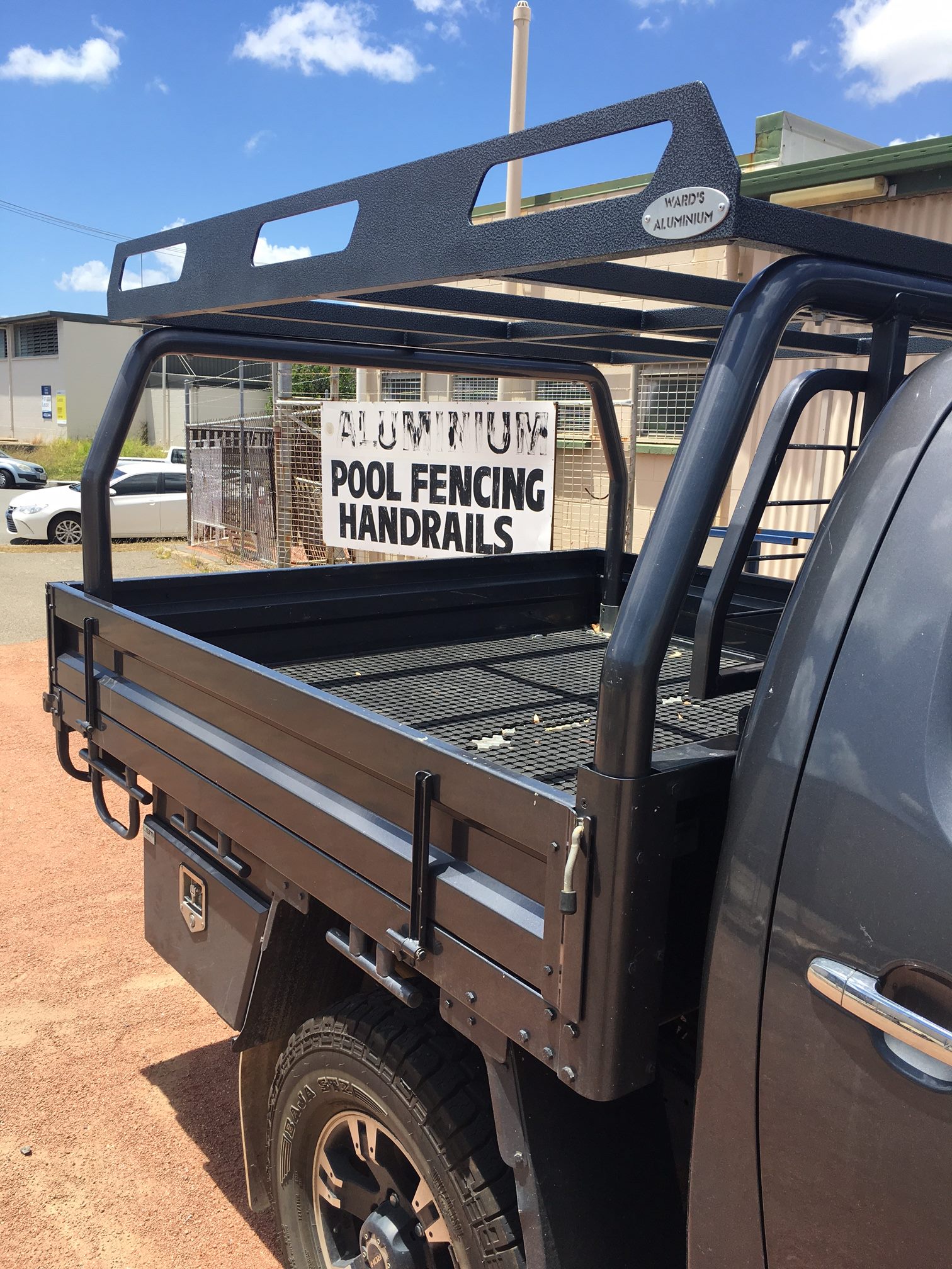 Check out this roof top tent rack!!... - Ward's Aluminium | Facebook