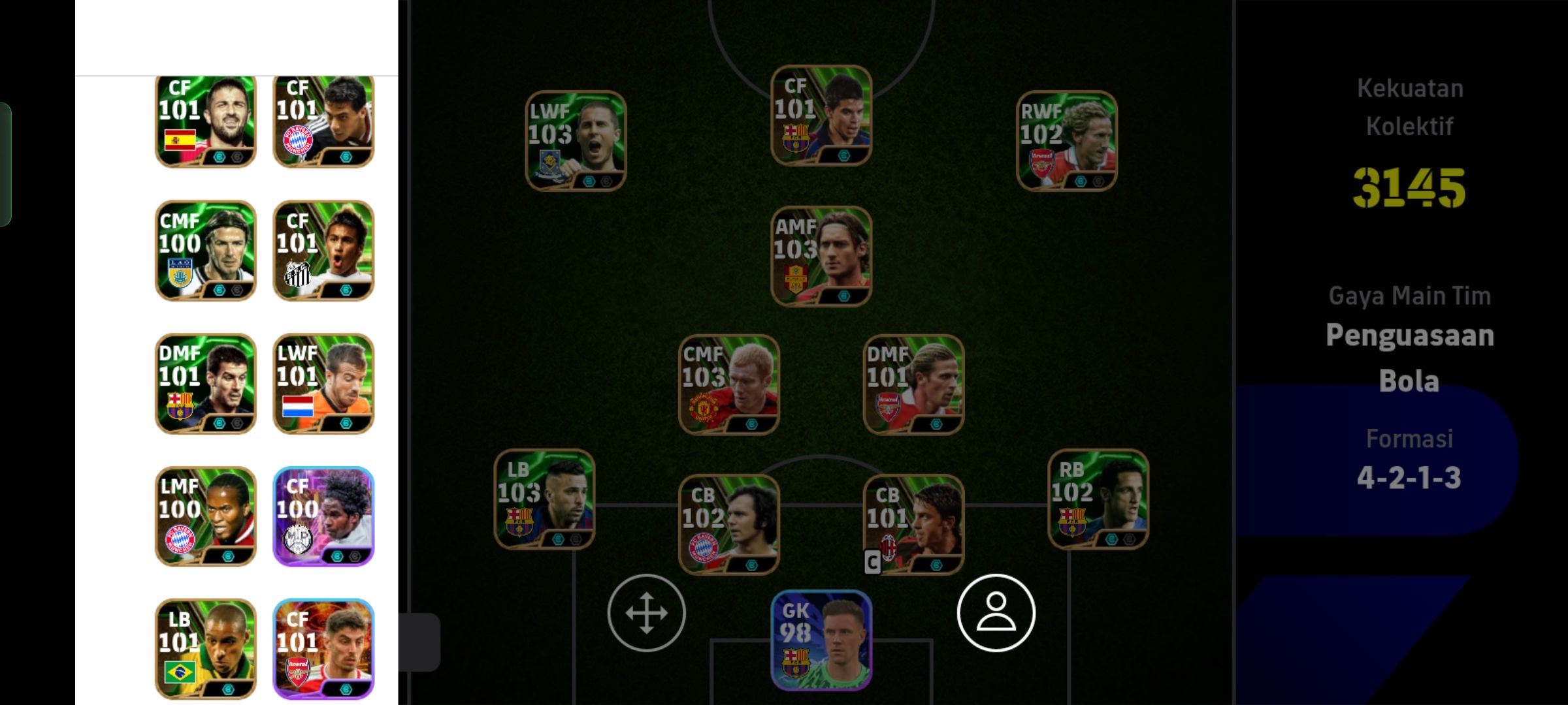 Muhammad - TIER LIST - TOP EPIC EFOOTBALL 2025 MOBILE 👑 📸 : pes_hyuga ...