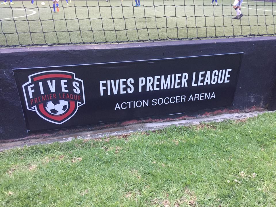 A massive thank you to KGD Signage... - Fives Premier League