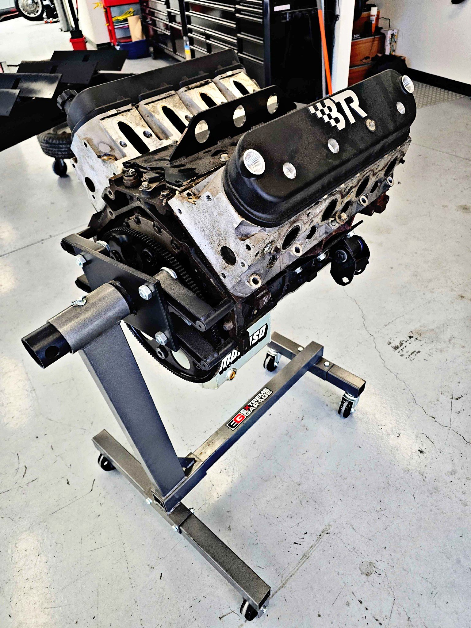 5.3L CAST IRON LS MOTOR, T400 TRANS, TWIN TURBO KIT AND ALL NEW PARTS ...