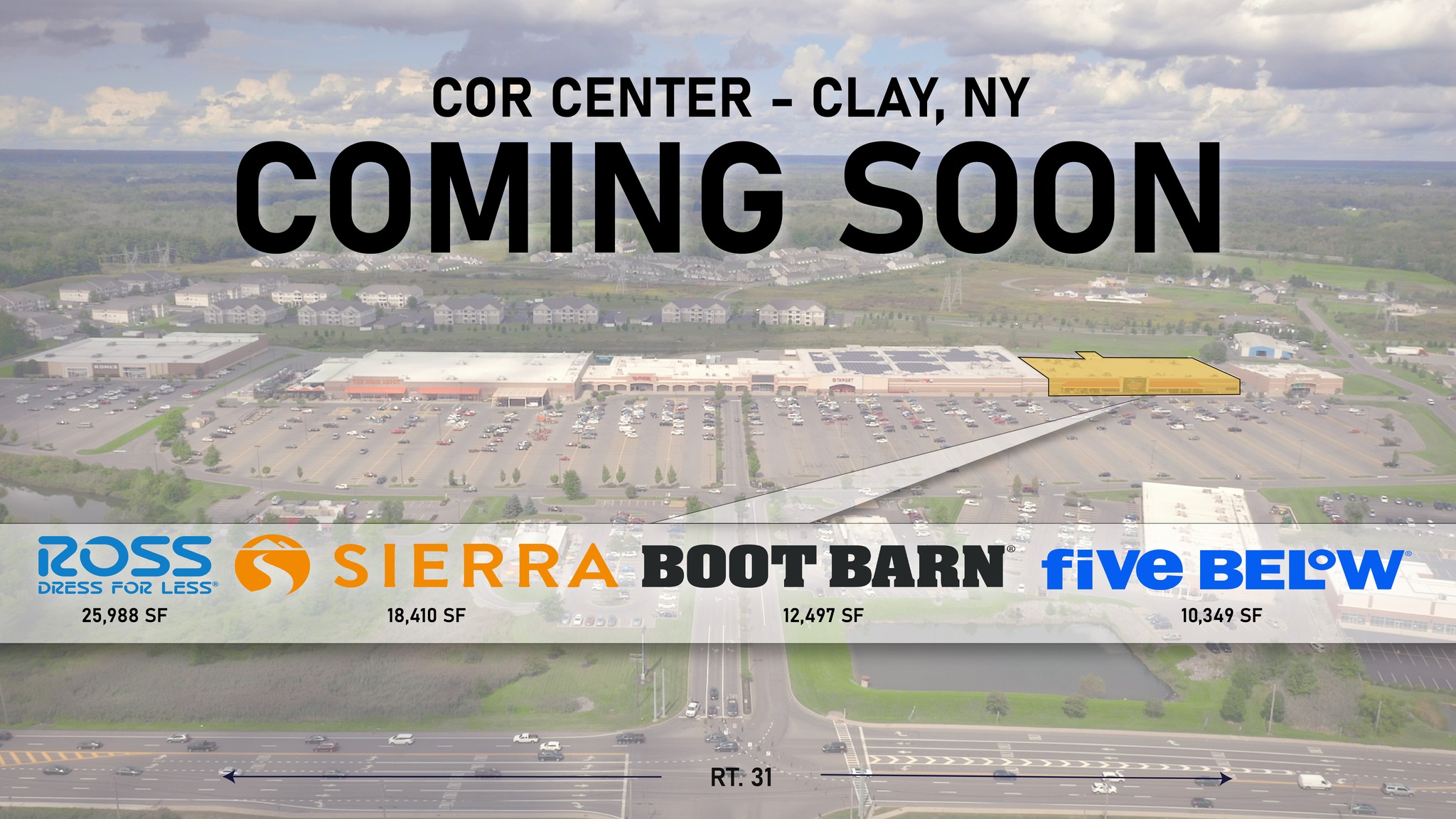 New Shopping Centers in Clay NY