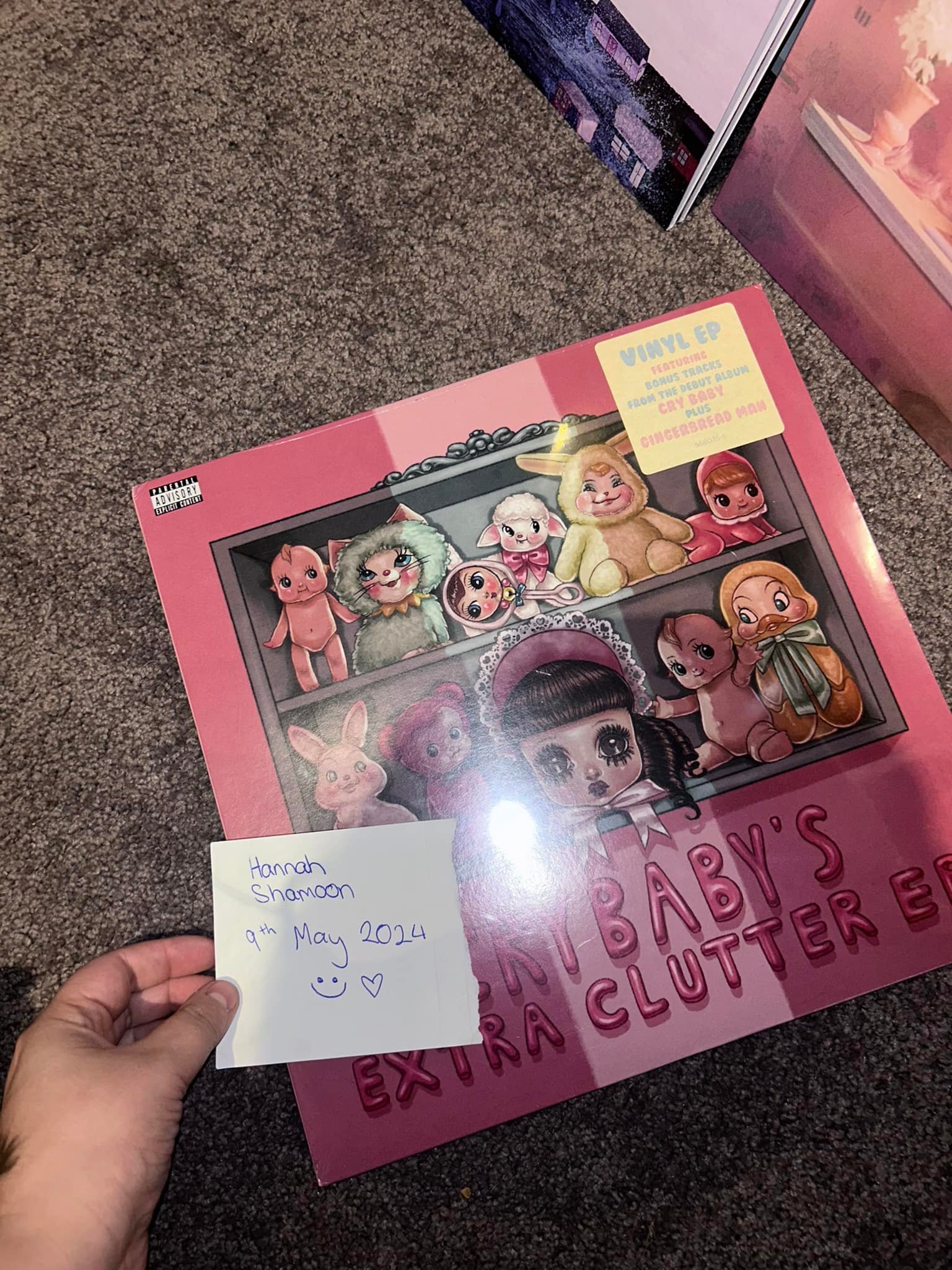 WTS Crybaby Sunset Concert – Pink White Open foiled New, given