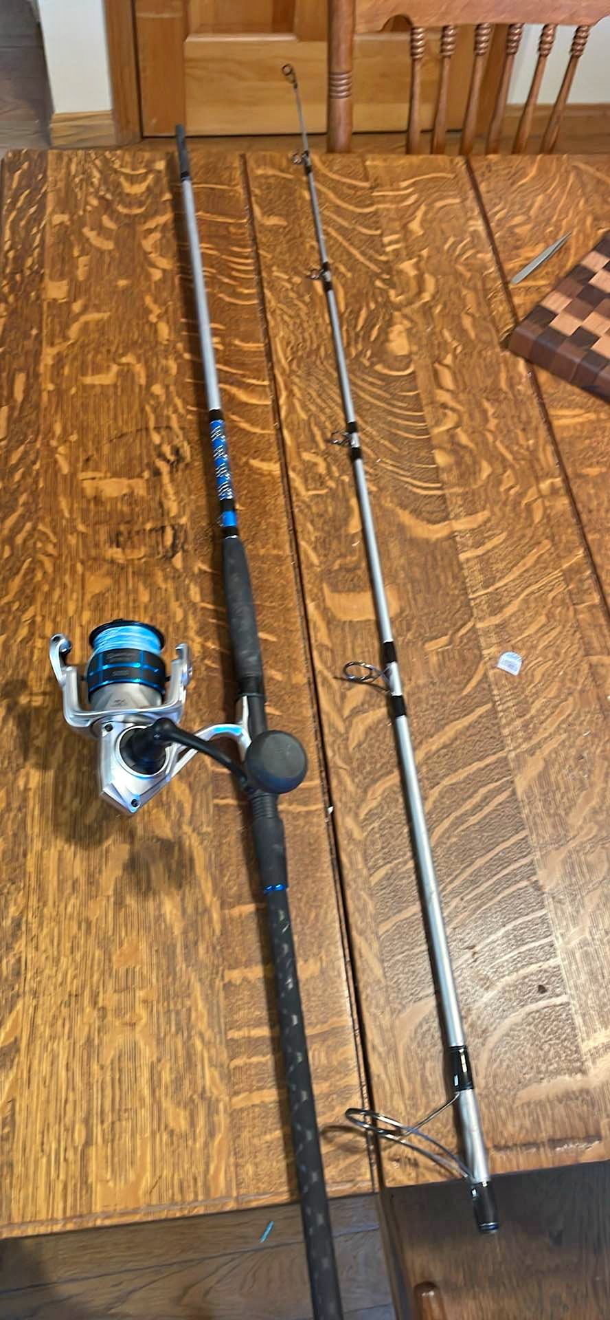 Quantum strive rod and 5000 reel combo svsso2mh1225mf 8’0” medium heavy ...