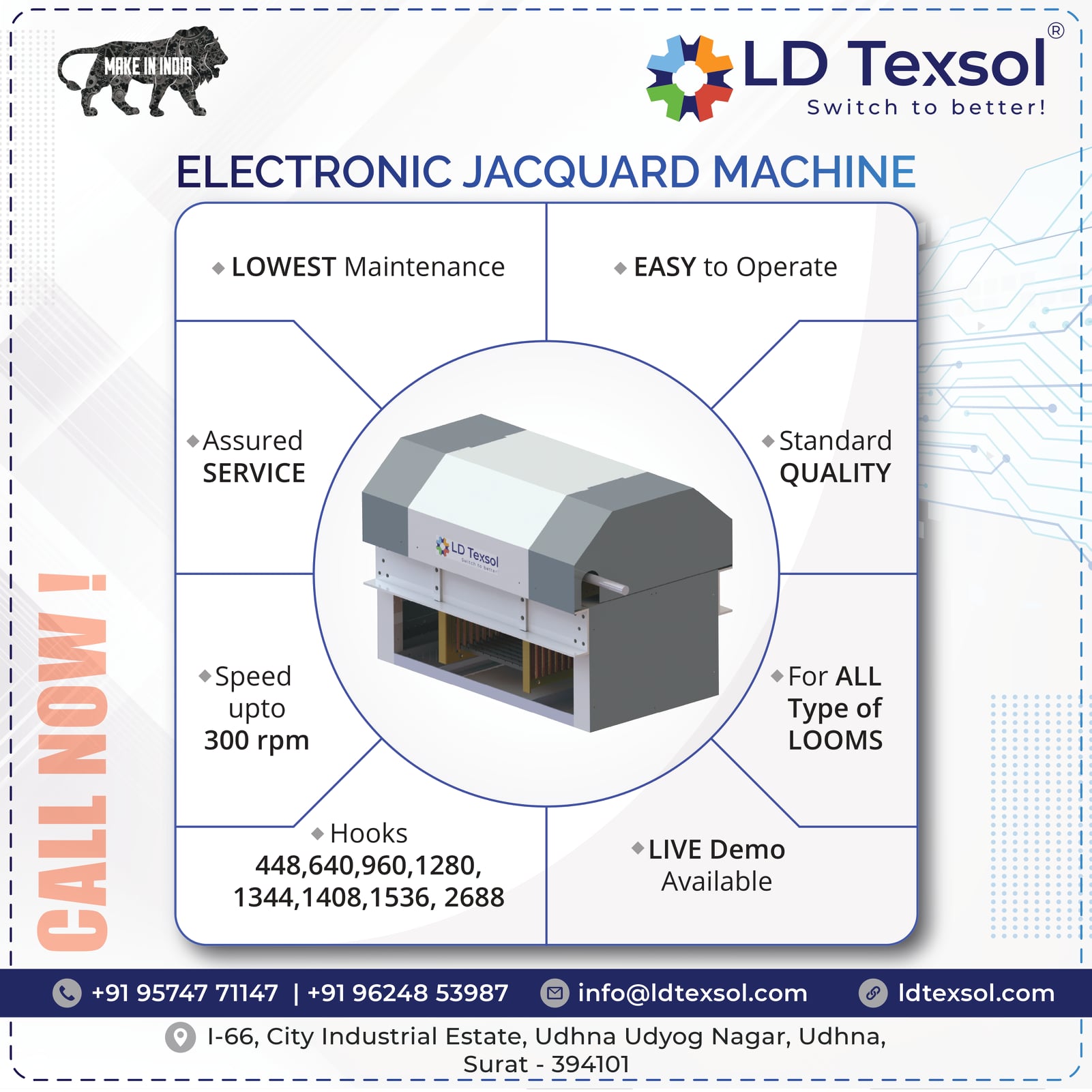 LD Texsol | Surat