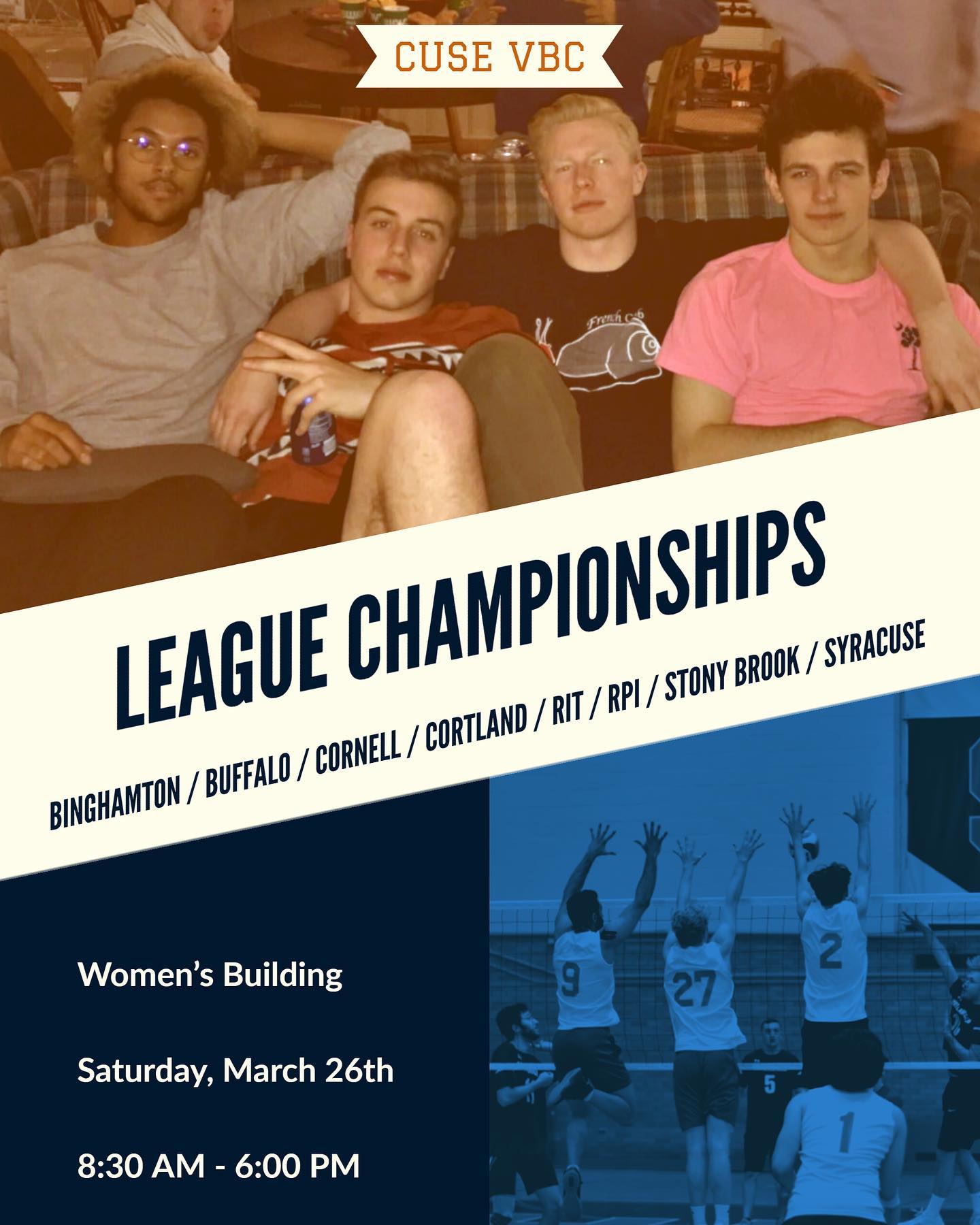 SU Men's Volleyball Club | Syracuse NY
